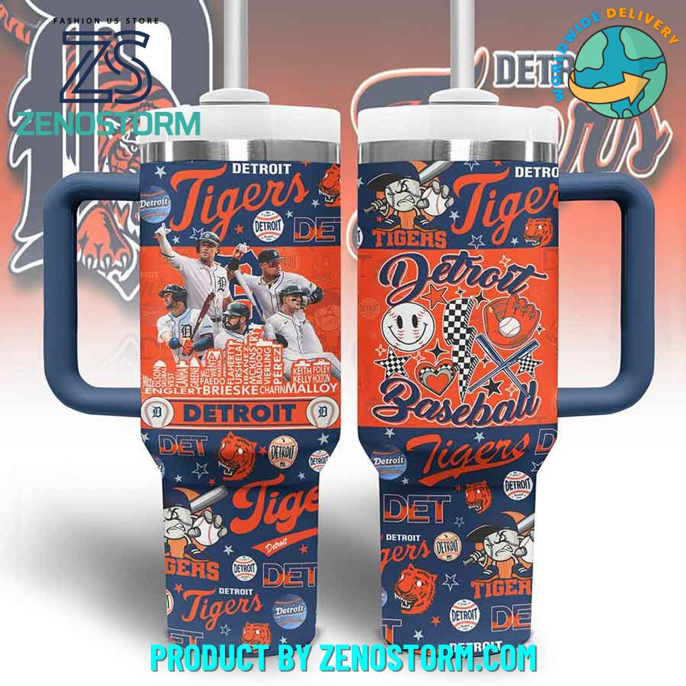 Detroit Tigers MLB Custom Stanley Cup 40 oz 30 oz Tumbler With HandleTVC2301416