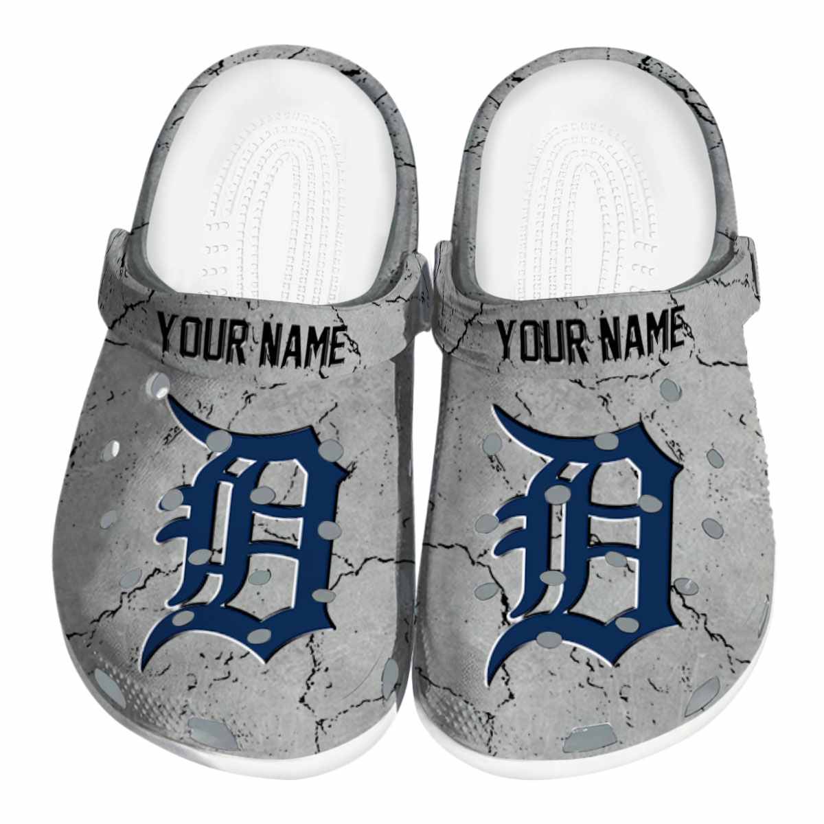 Detroit Tigers MLB Sport Crocs Crocband Clogs Shoes Comfortable For Men Women and Kids