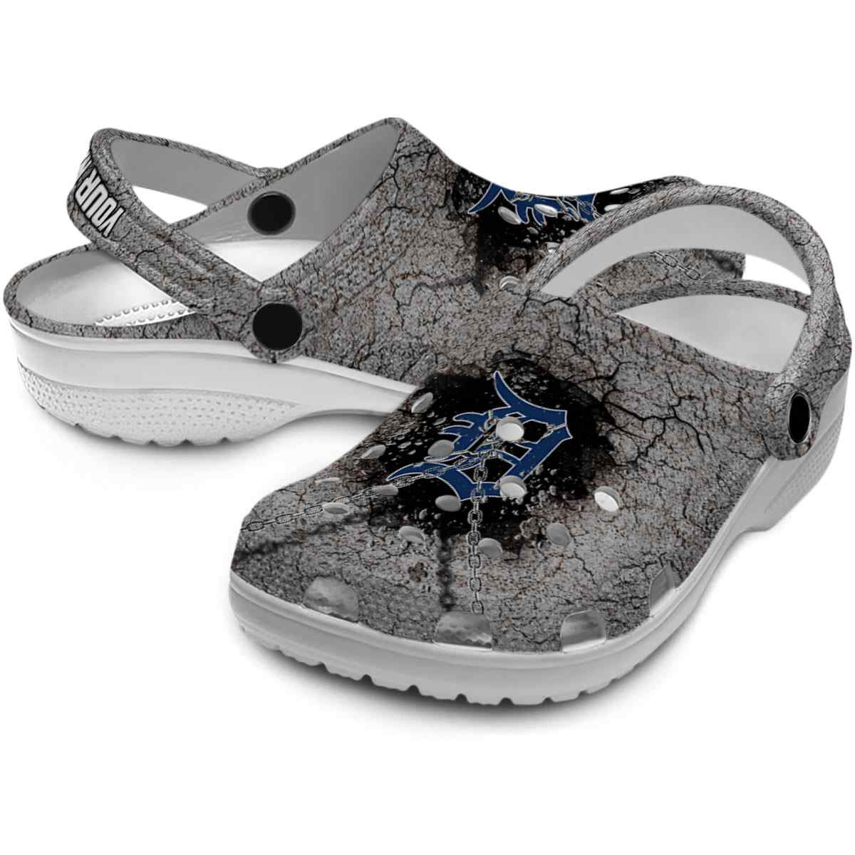 Detroit Tigers MLB Sport Crocs Crocband Clogs Shoes Comfortable For Men Women and Kids - Image 3
