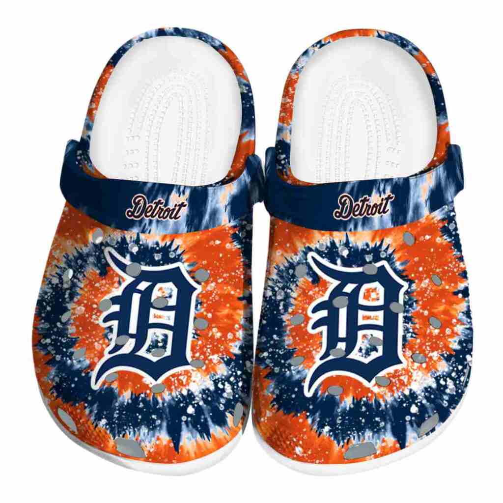 Detroit Tigers Radiant Burst Effect ClogTVC1801989