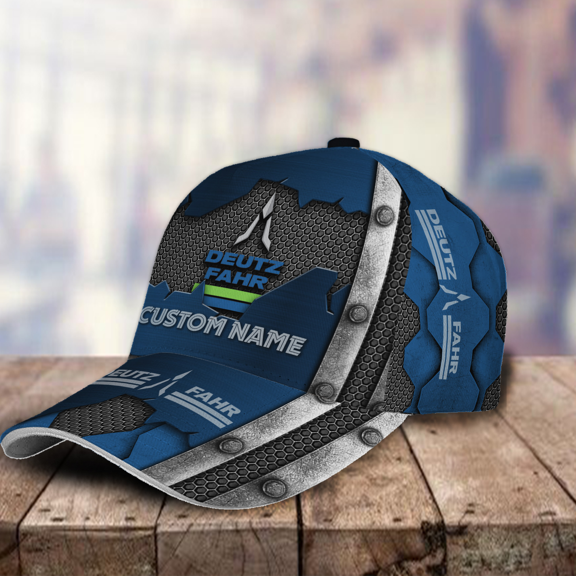 Deutz Fahr 3D Classic Cap Custom Hat Logo Name Trucker Hats Custom Hats Gifts For Men & Women