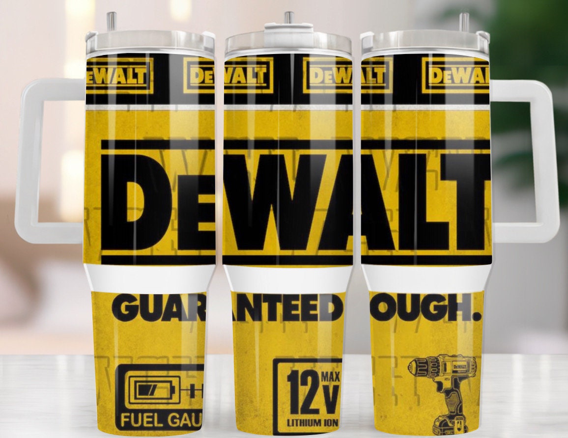 DeWalt Power Tools Custom Stanley Cup 40 oz 30 oz Tumbler With HandleTVC2301973