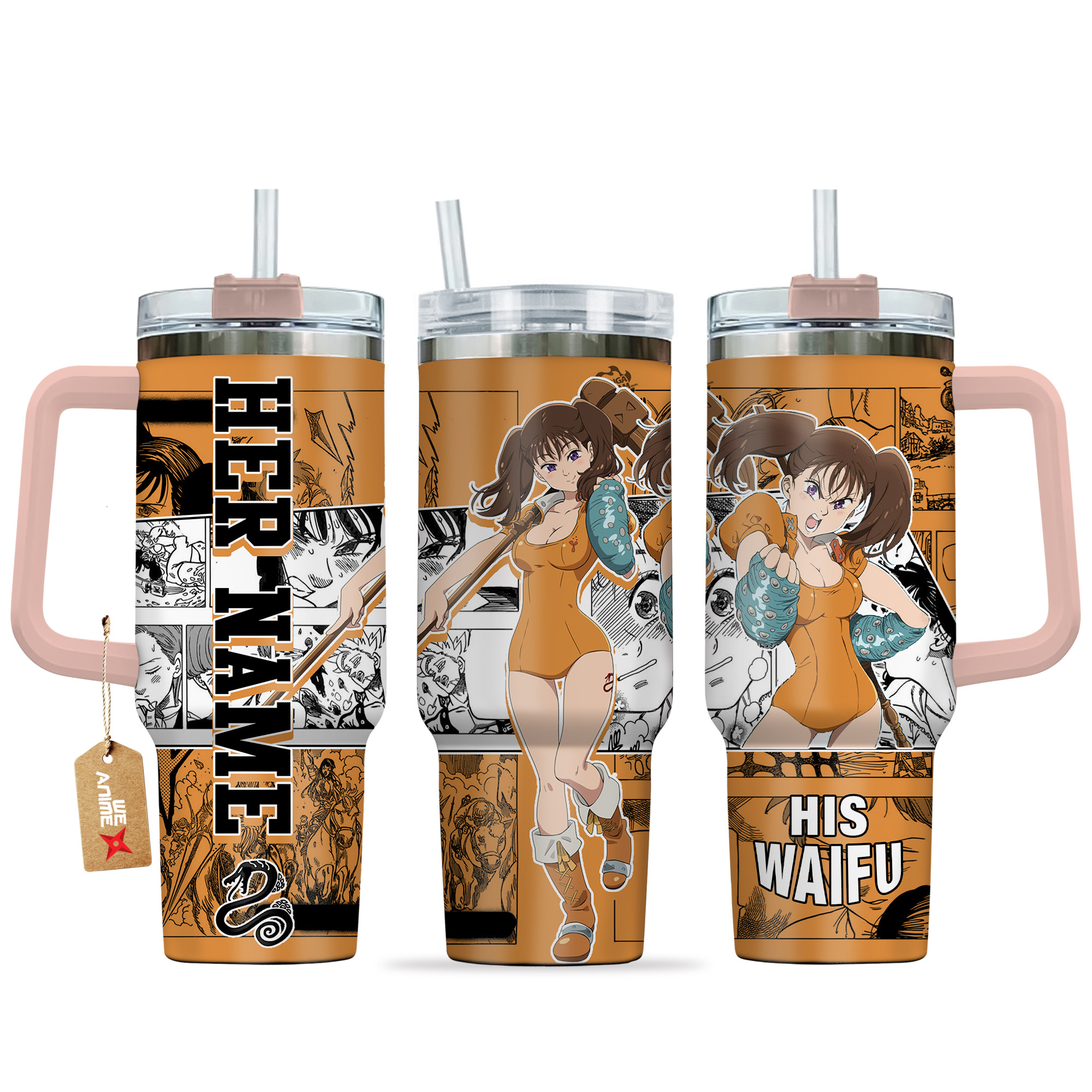 Diane (Envy) Hunter x Hunter Anime Custom Stanley Cup 40 oz 30 oz Tumbler With HandleTVC2301136