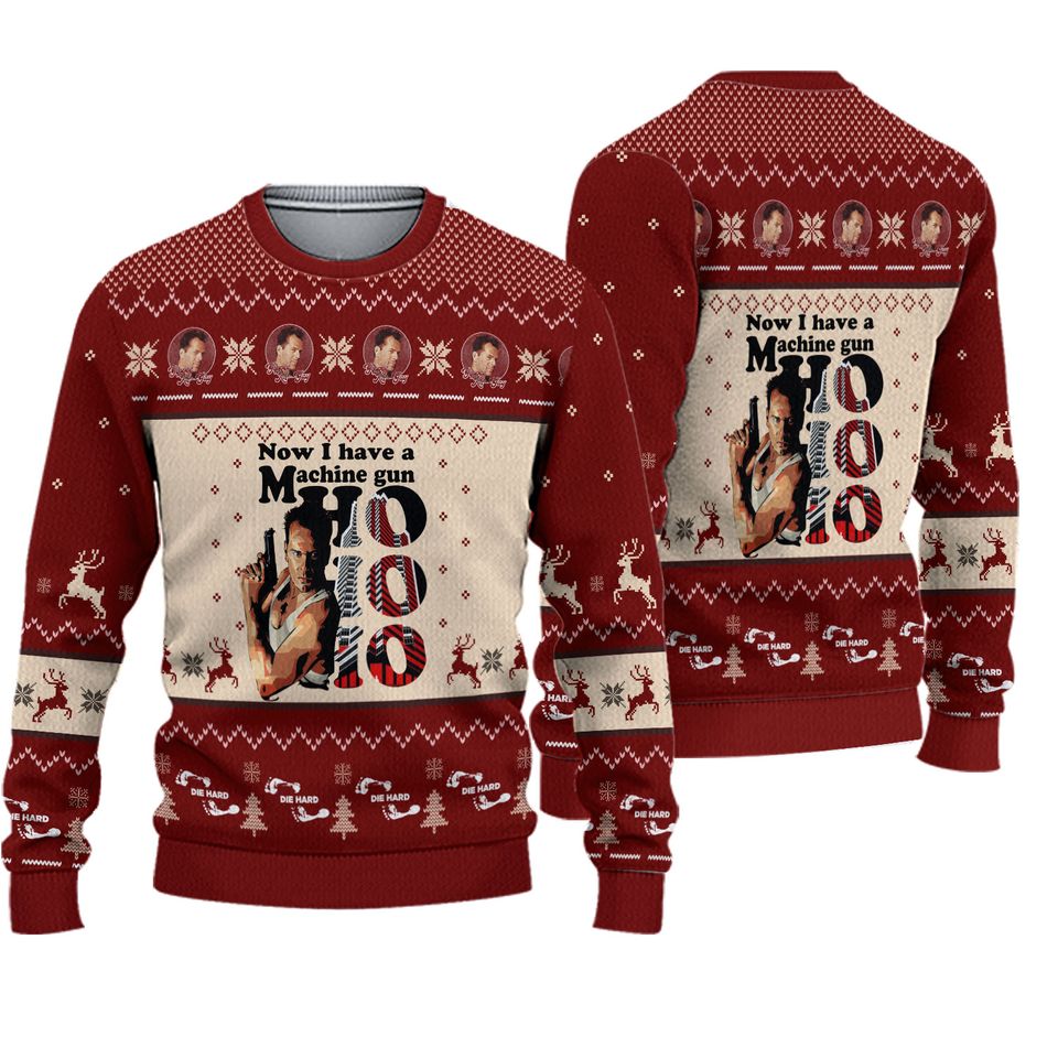 Die Hard Movie Christmas Sweater