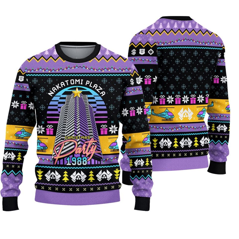 Die Hard Ugly Christmas Sweater