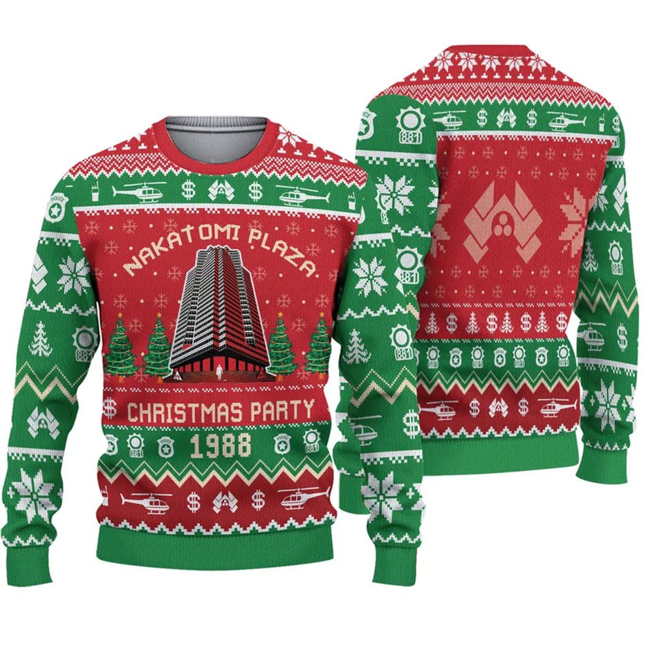 Die Hard Ugly Christmas Sweater