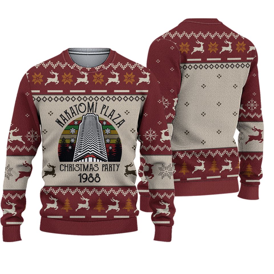 Die Hard Ugly Christmas Sweater