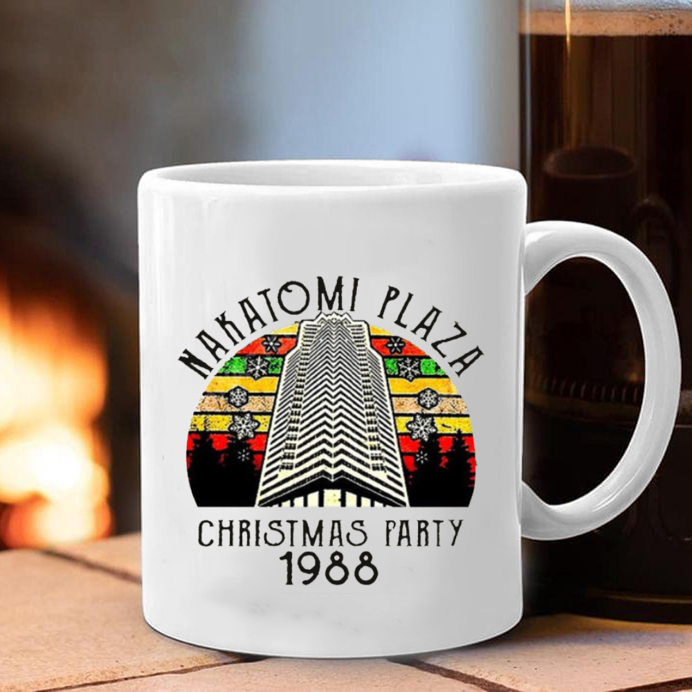 Die Hard Ugly Christmas Sweater Nakatomi Plaza Christmas Party 1988 Sweater Clothing - Image 5