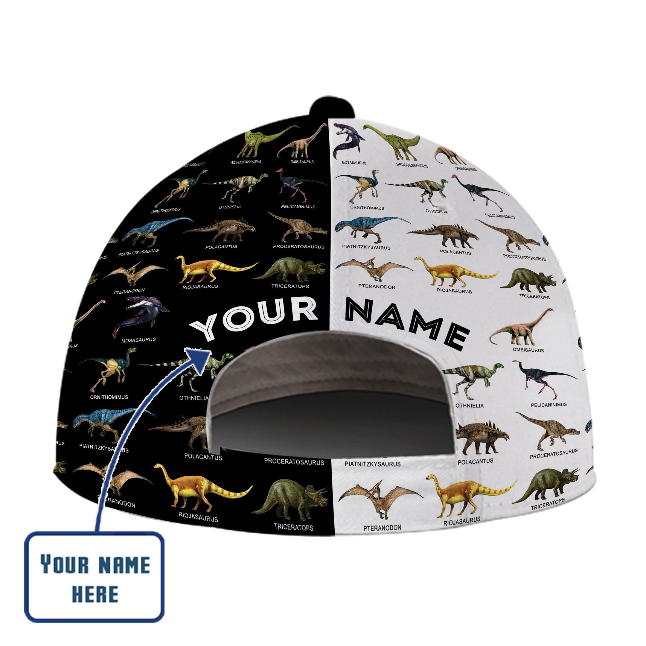 Dinosaur Breeds Customized Hat Classic Cap Trucker Hats Custom Hats Gifts For Men & Women