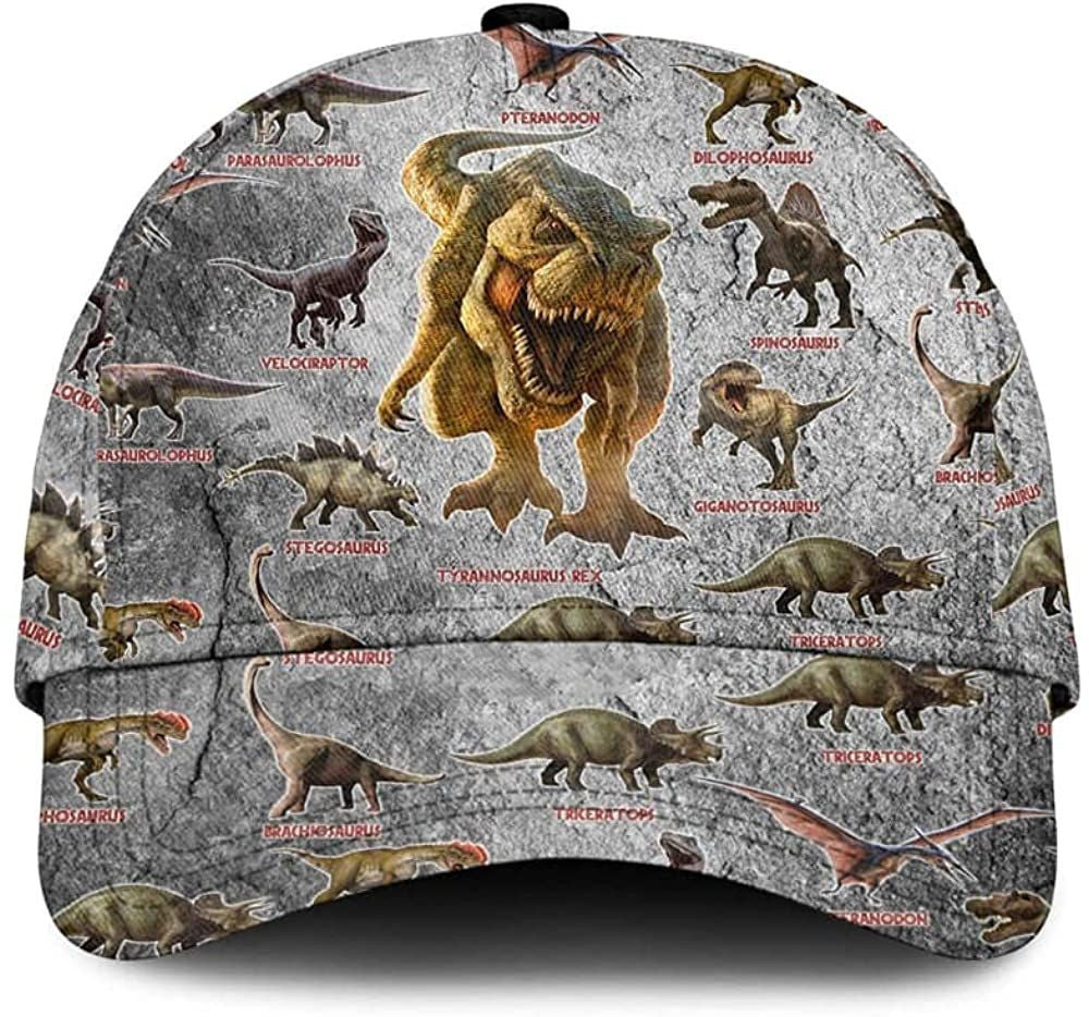 Dinosaurs Collection Trucker Hats Custom Hats Gifts For Men & Women