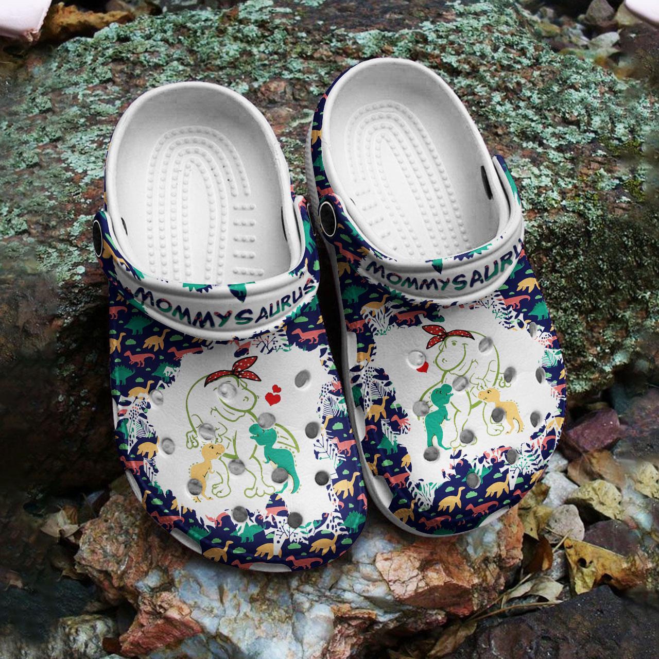 Dinosaurs Not the Mama Crocs Crocband Clogs Shoes Comfortable For Men Women and Kids - Image 4