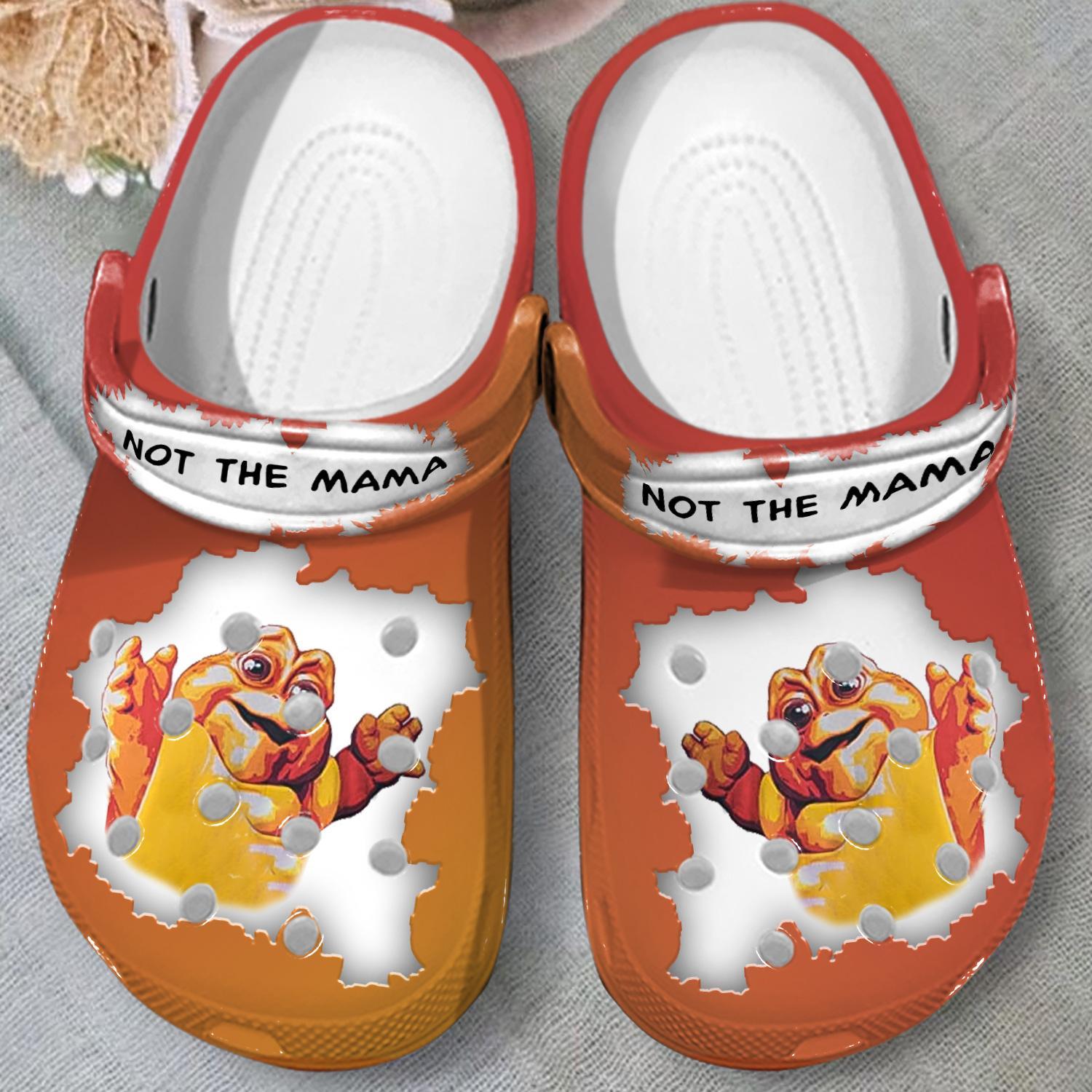 Dinosaurs Not the Mama Crocs Crocband Clogs Shoes Comfortable For Men Women and Kids - Image 3