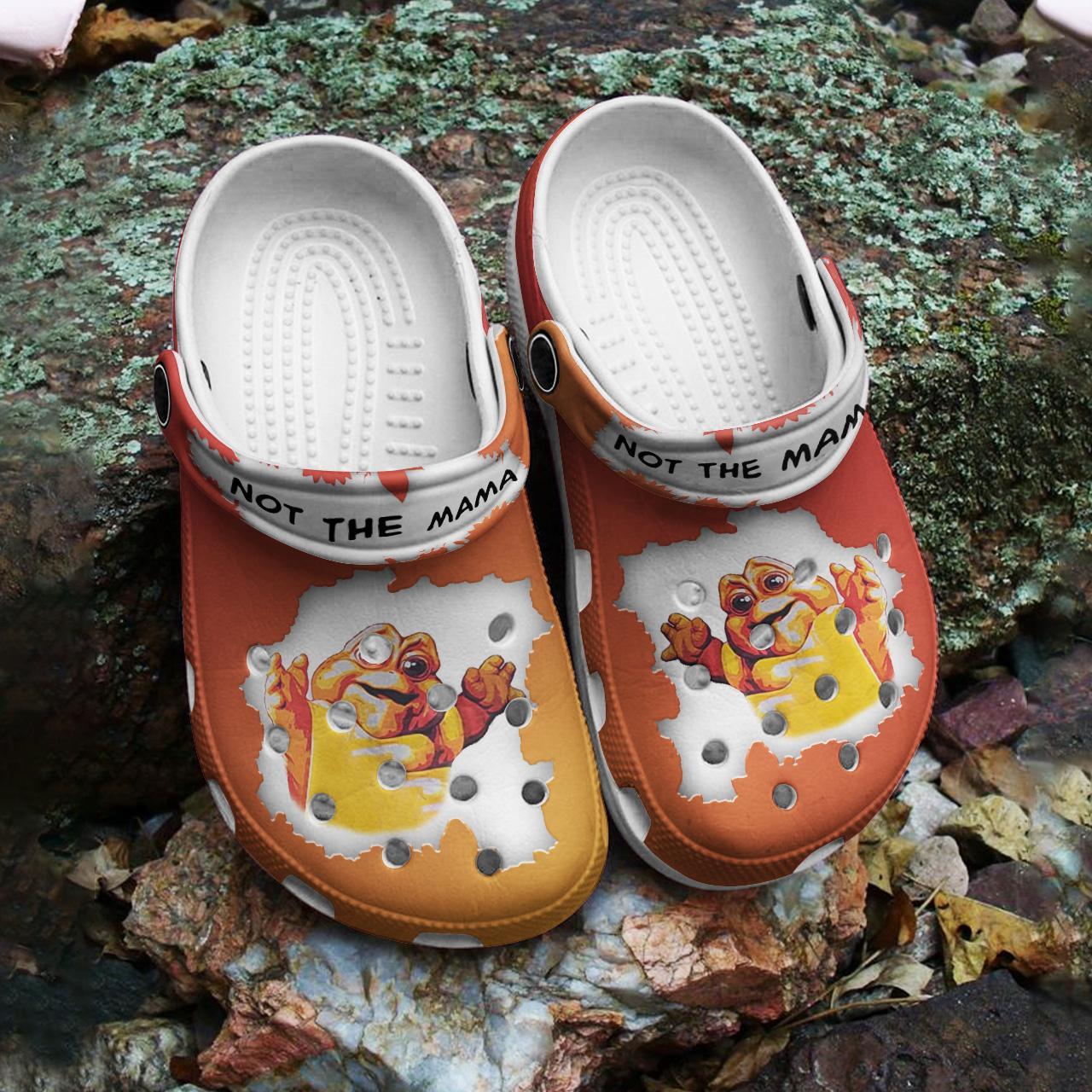 Dinosaurs Not the Mama Crocs Crocband Clogs Shoes Comfortable For Men Women and Kids