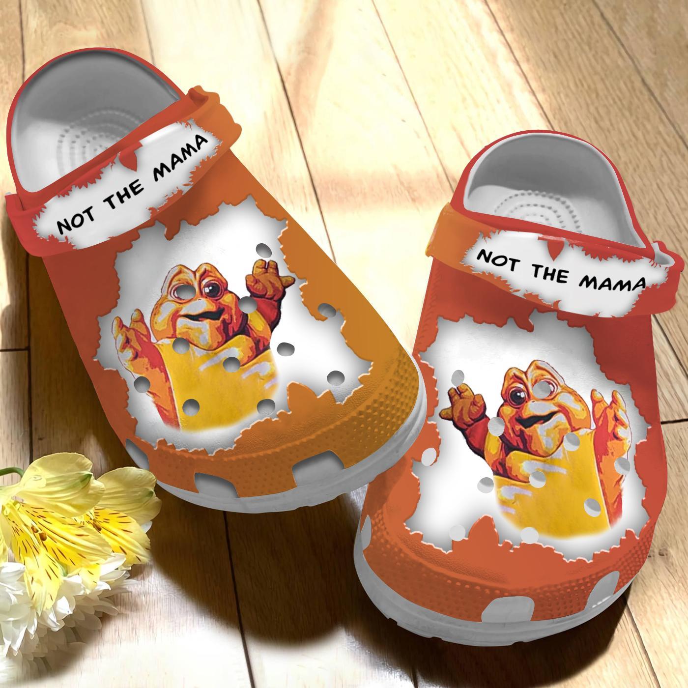 Dinosaurs Not the Mama Crocs Crocband Clogs Shoes Comfortable For Men Women and Kids - Image 2