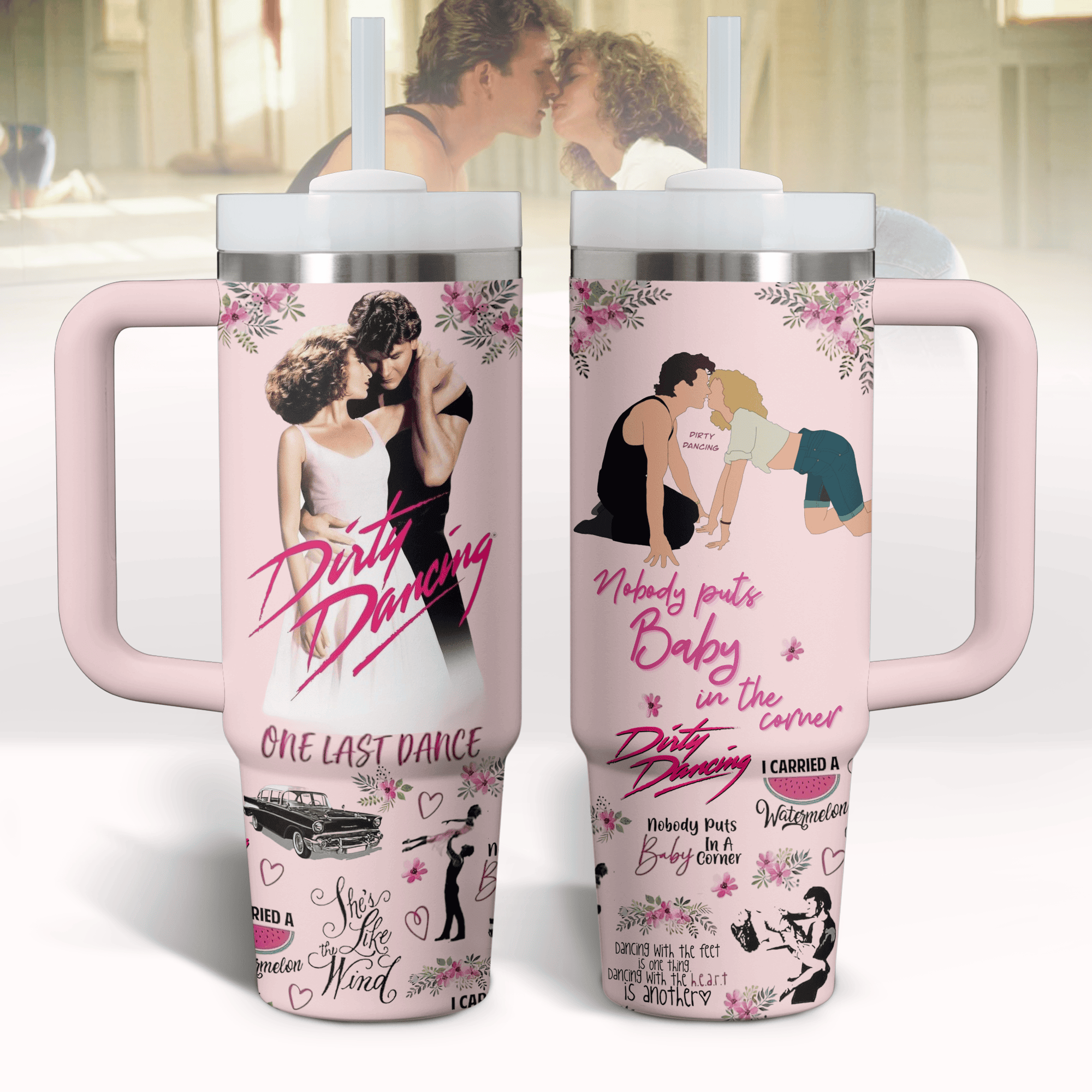 Dirty Dancing Movies Custom Stanley Cup 40 oz 30 oz Tumbler With HandleTVC2301767