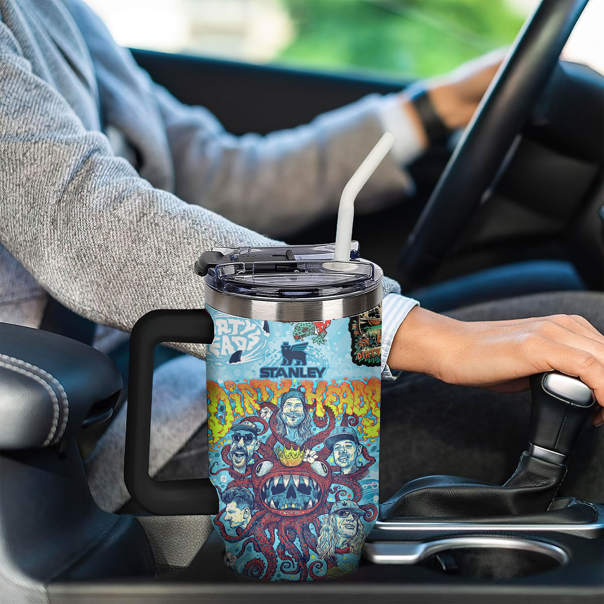 Dirty Heads Music Custom Stanley Cup 40 oz 30 oz Tumbler With HandleTVC2301336 - Image 2