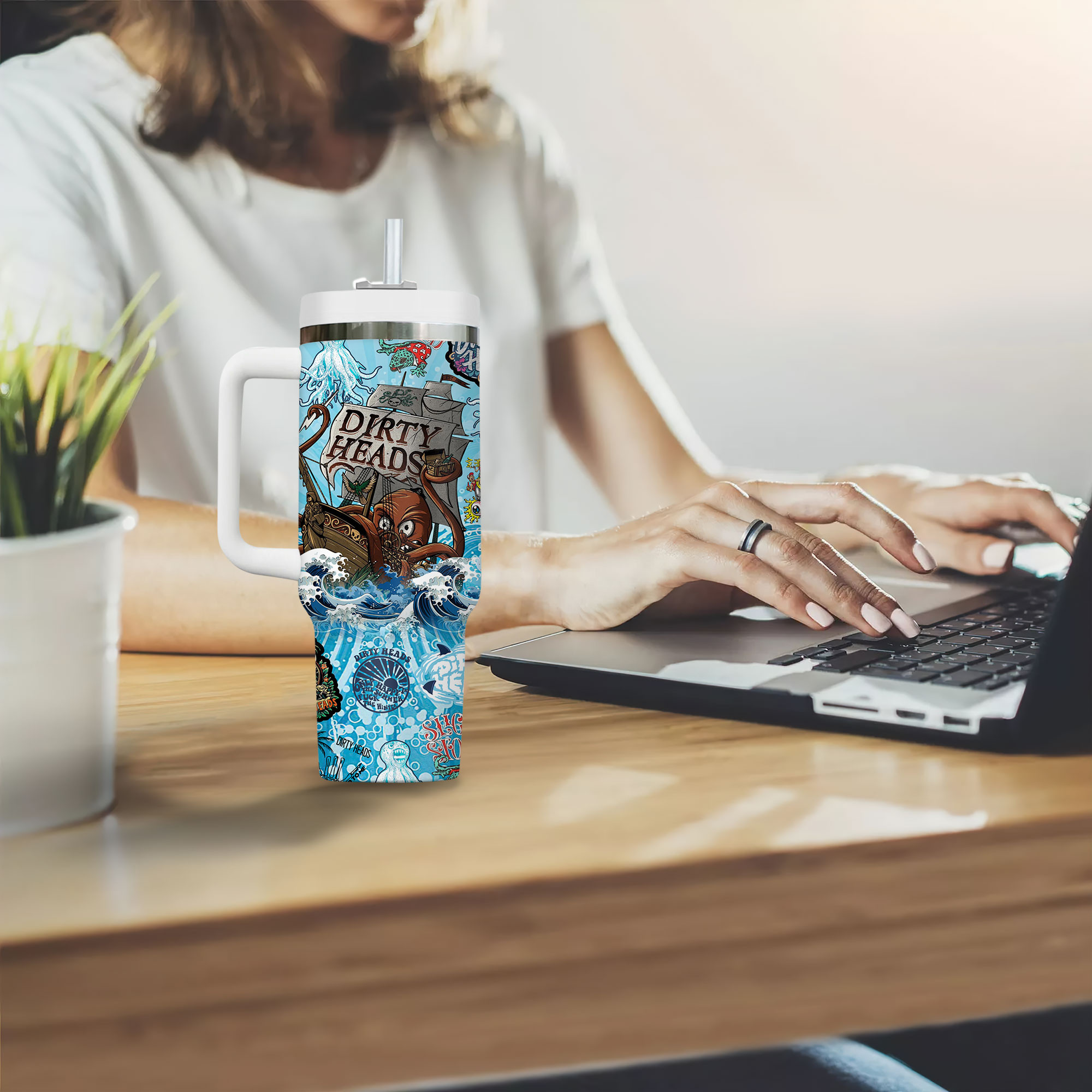 Dirty Heads Music Custom Stanley Cup 40 oz 30 oz Tumbler With HandleTVC2301336 - Image 4