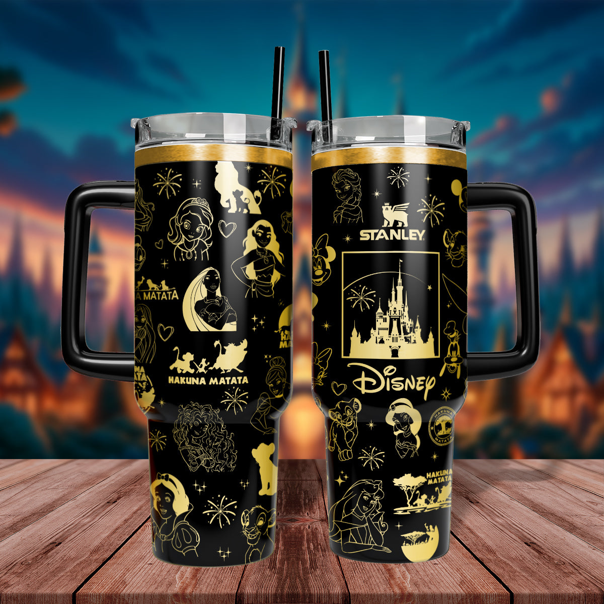 Disney Character Cartoon Custom Stanley Cup 40 oz 30 oz Tumbler With HandleTVC2301572