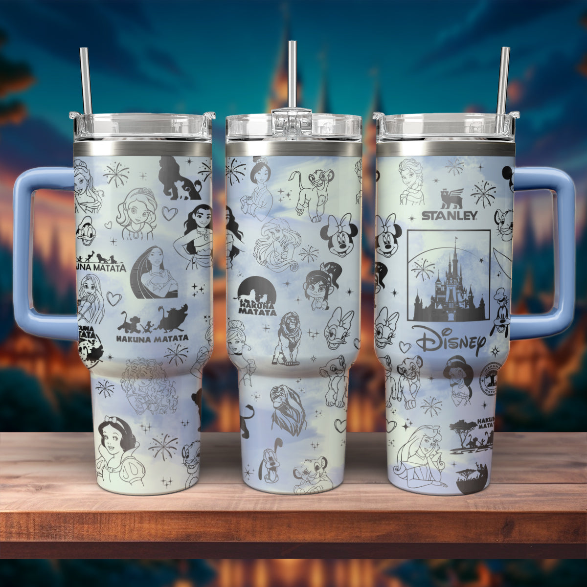 Disney Character Cartoon Custom Stanley Cup 40 oz 30 oz Tumbler With HandleTVC2301807