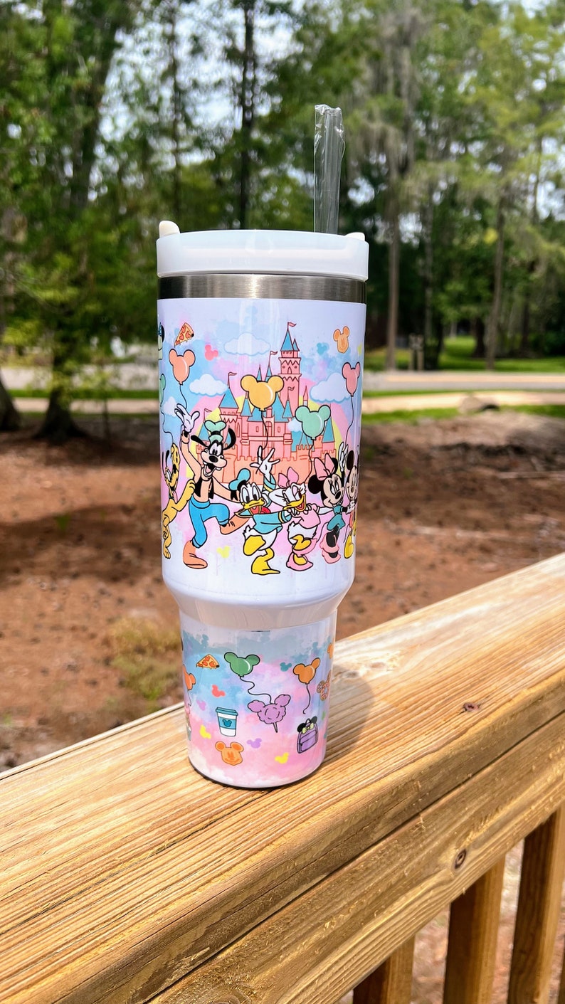 Disney Characters Cartoon Custom Stanley Cup 40 oz 30 oz Tumbler With HandleTVC2301778