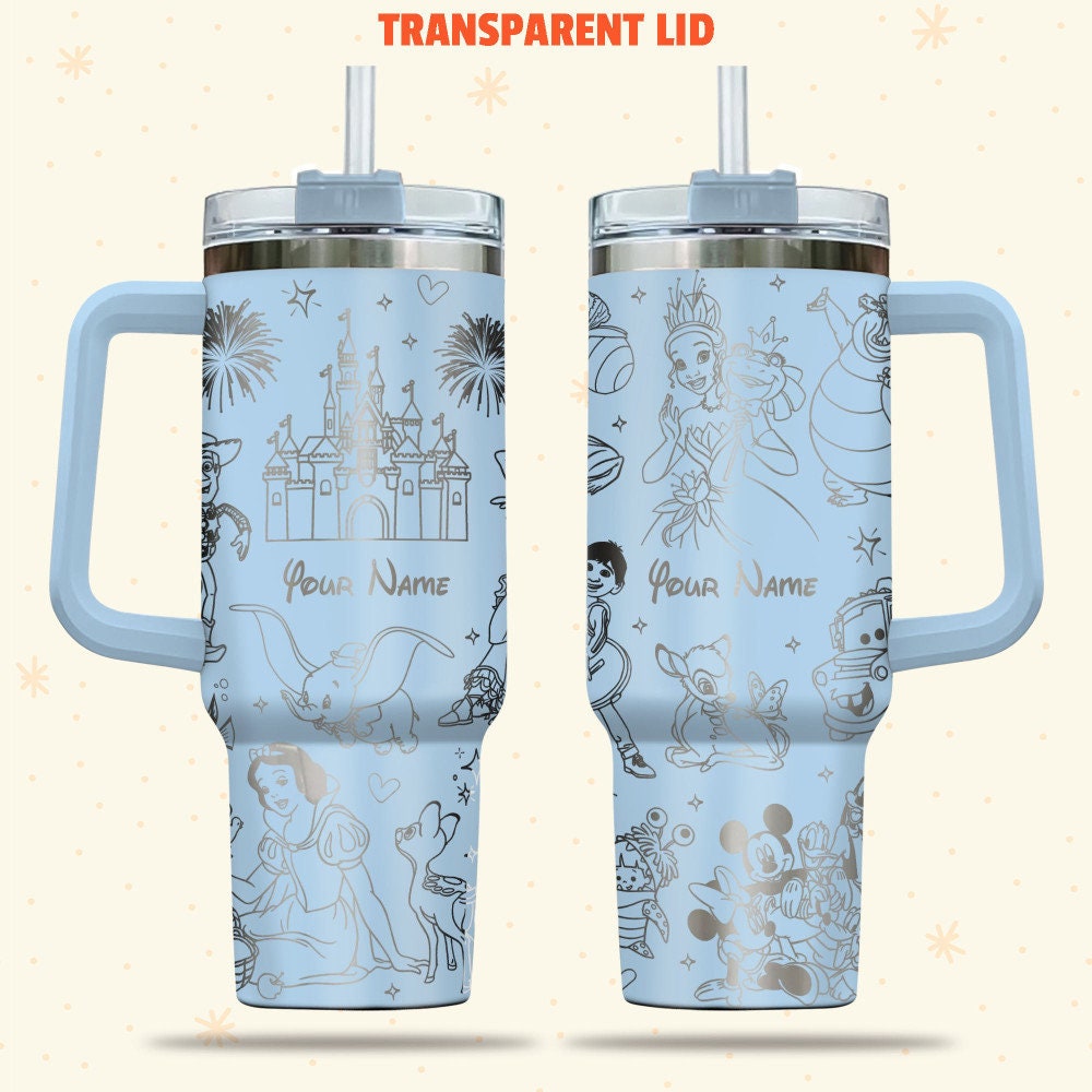 Disney Characters Cartoon Custom Stanley Cup 40 oz 30 oz Tumbler With HandleTVC2301975