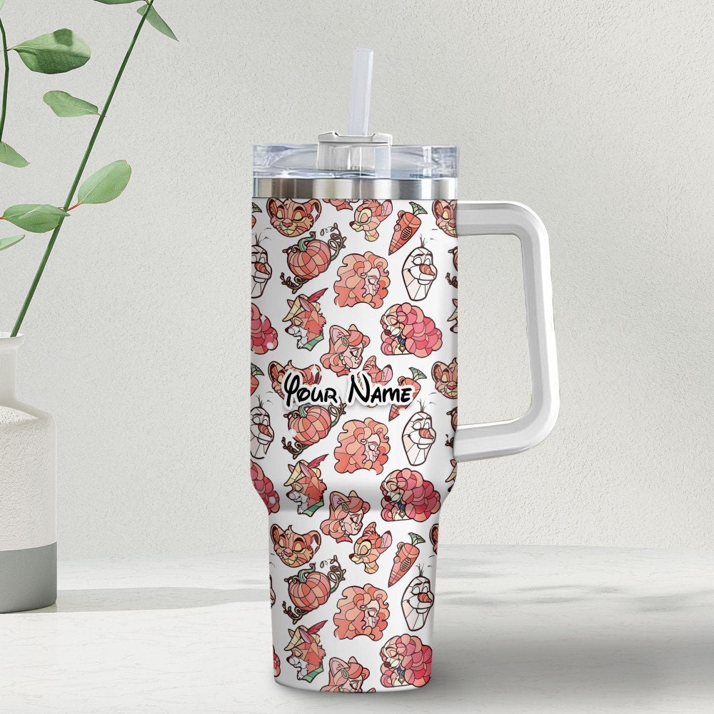 Disney Characters Cartoon Custom Stanley Cup 40 oz 30 oz Tumbler With HandleTVC2301980