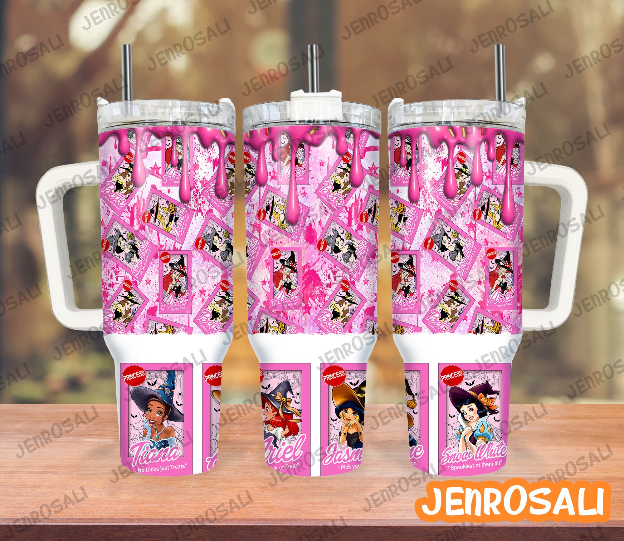 Disney Princesses Cartoon Custom Stanley Cup 40 oz 30 oz Tumbler With HandleTVC2301883