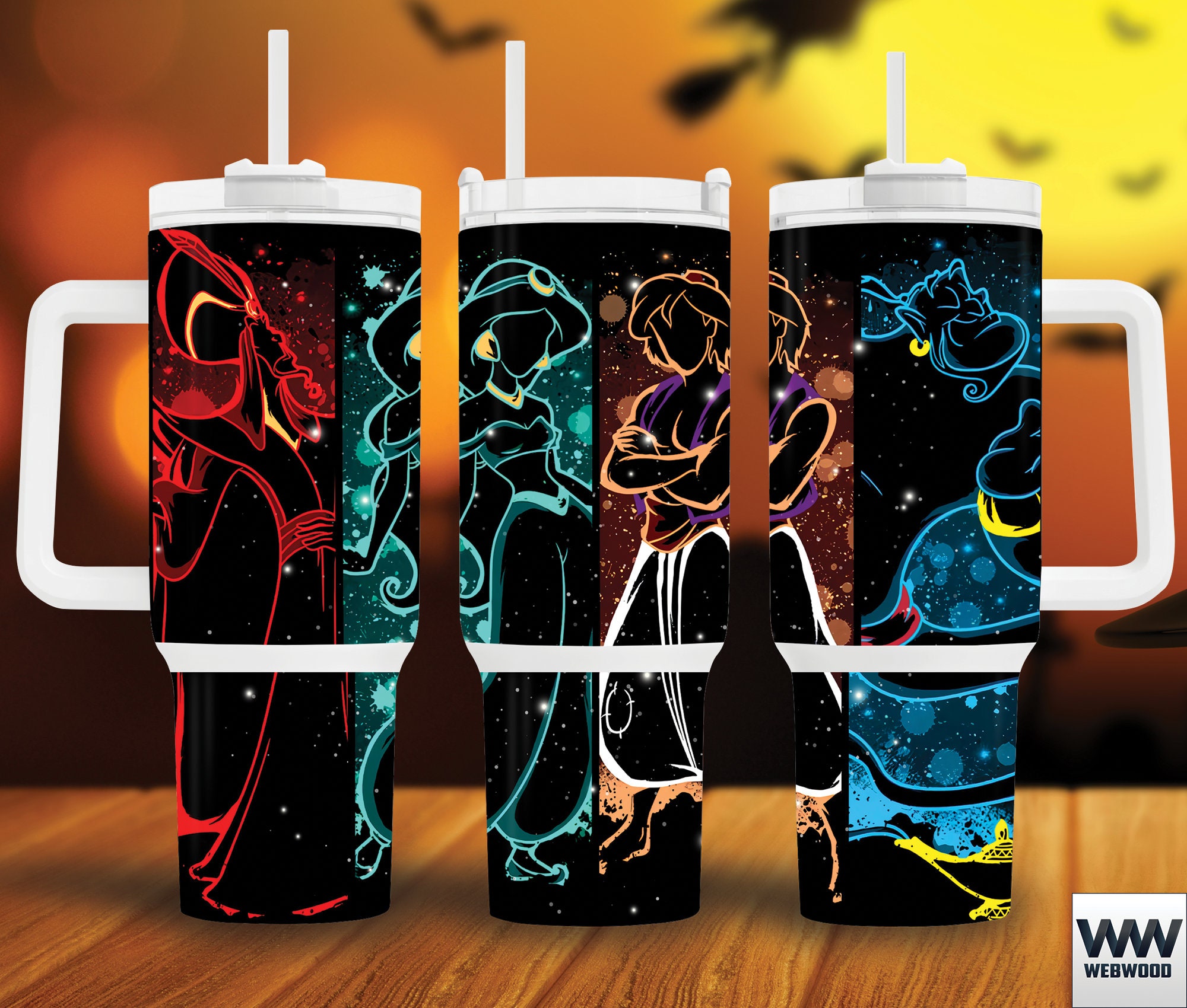 Disney Villains Cartoon Custom Stanley Cup 40 oz 30 oz Tumbler With HandleTVC2301158