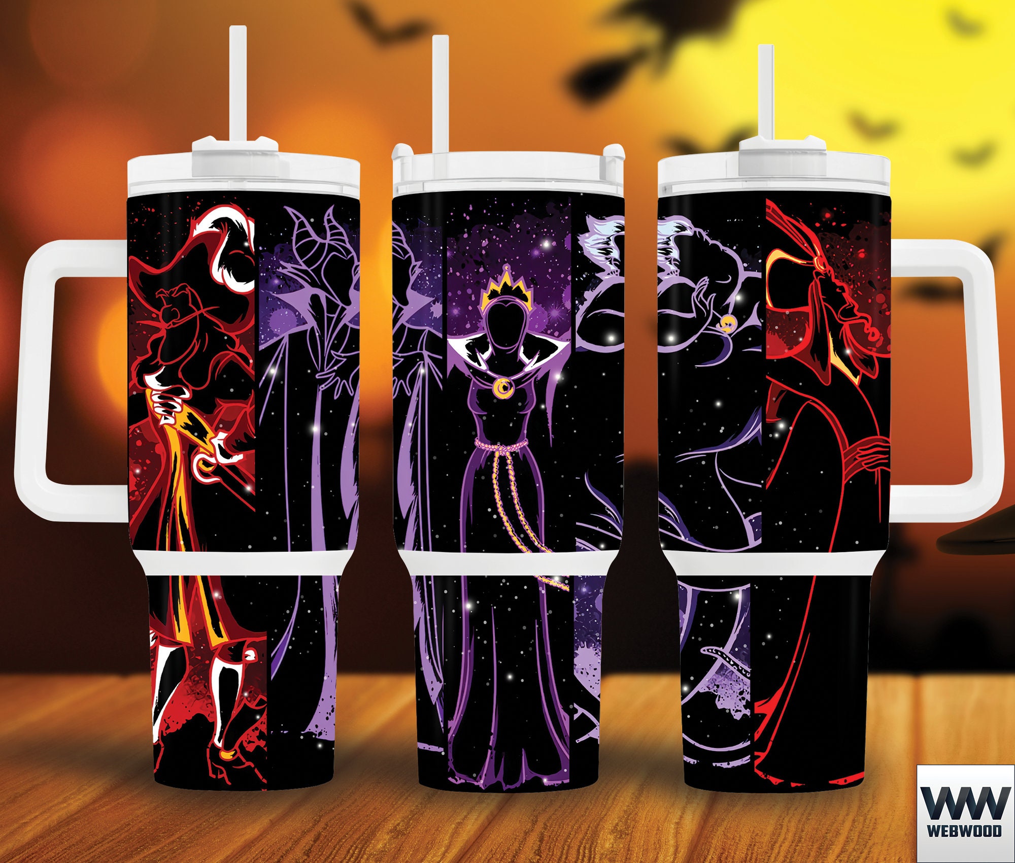 Disney Villains Cartoon Custom Stanley Cup 40 oz 30 oz Tumbler With HandleTVC2301158