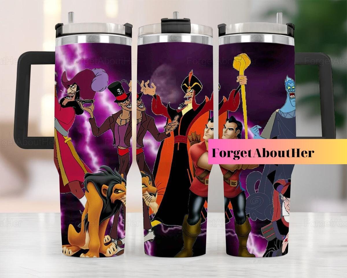 Disney Villains Cartoon Custom Stanley Cup 40 oz 30 oz Tumbler With HandleTVC2301161
