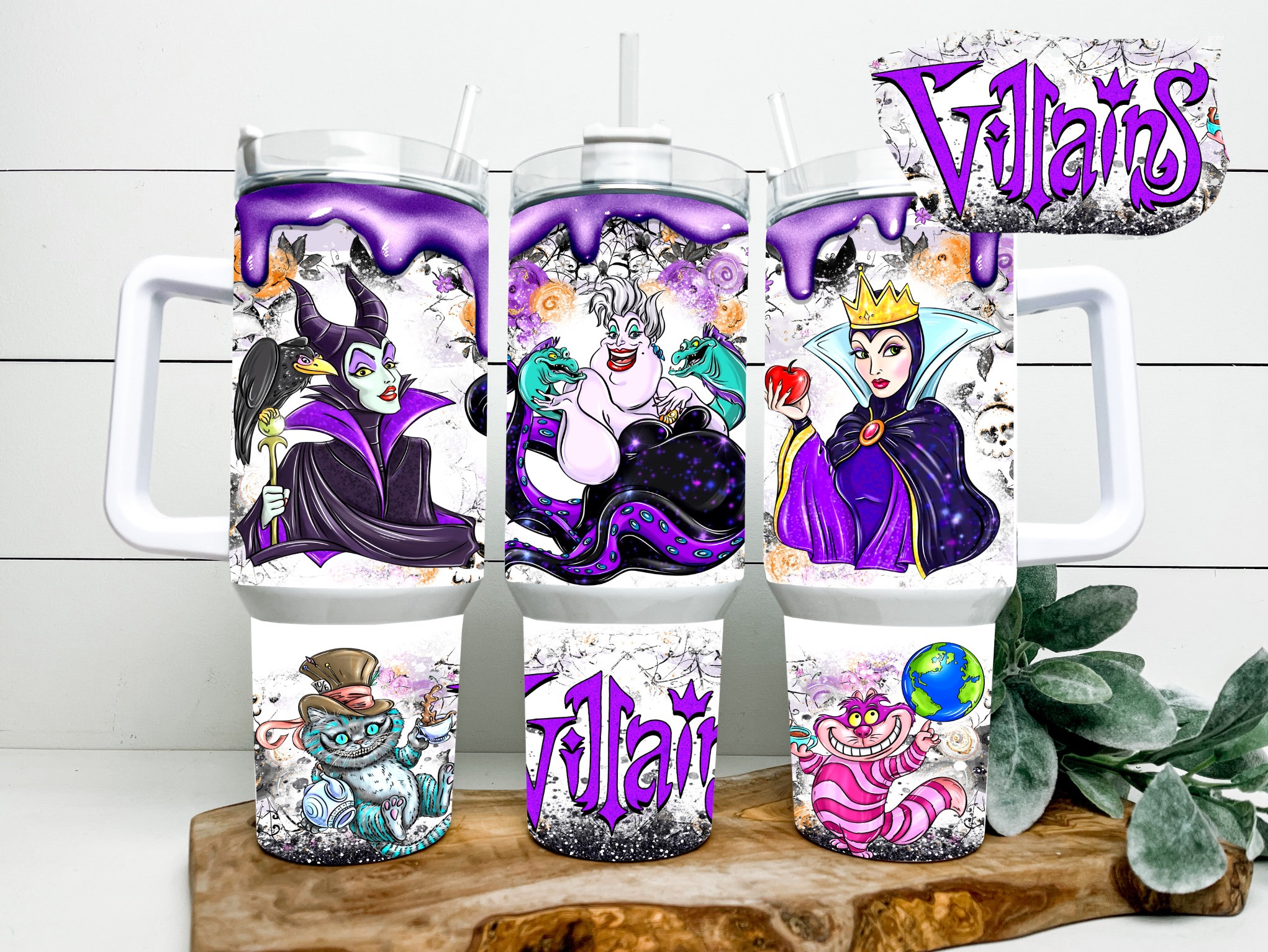 Disney Villains Cartoon Custom Stanley Cup 40 oz 30 oz Tumbler With HandleTVC2301165