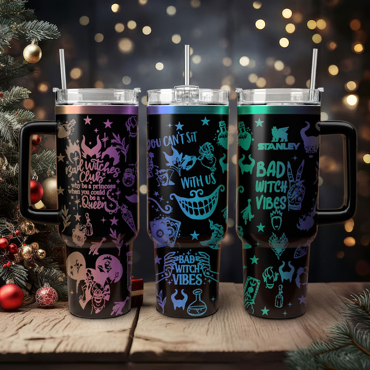 Disney Villains Cartoon Custom Stanley Cup 40 oz 30 oz Tumbler With HandleTVC2301426