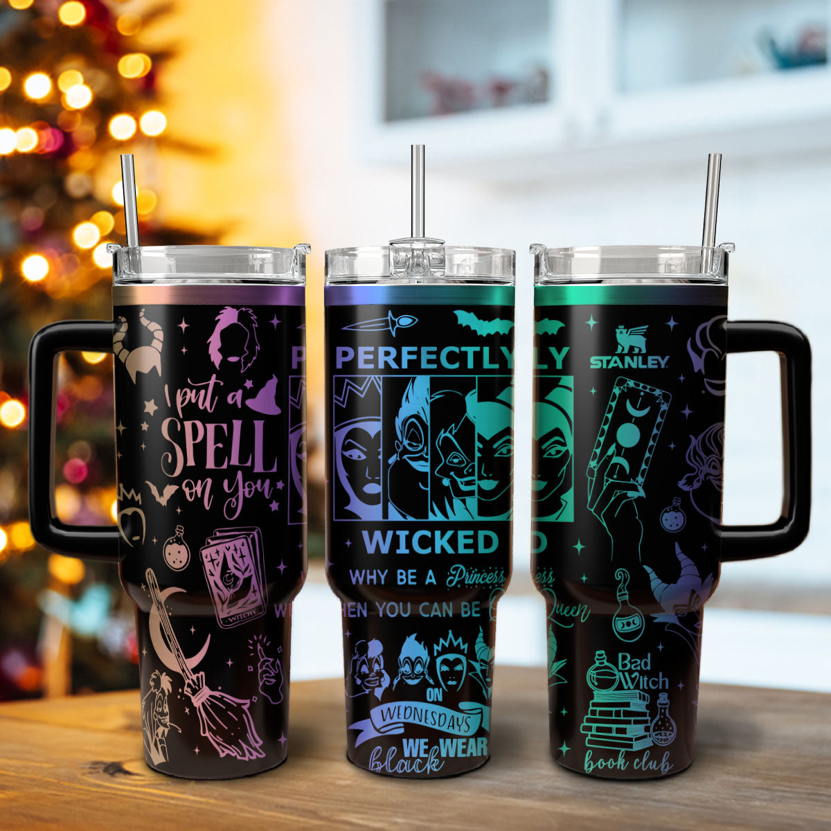 Disney Villains Cartoon Custom Stanley Cup 40 oz 30 oz Tumbler With HandleTVC2301428