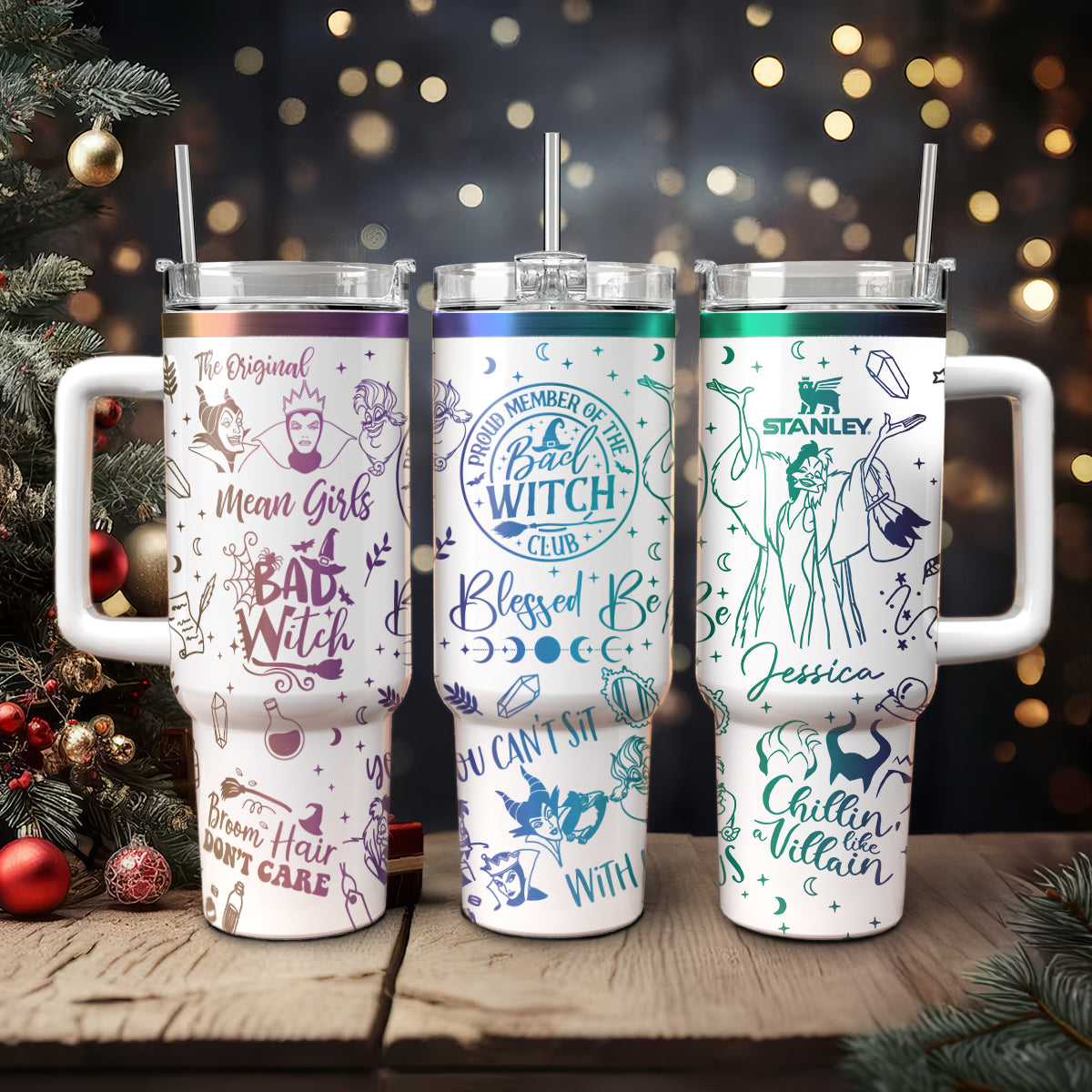 Disney Villains Cartoon Custom Stanley Cup 40 oz 30 oz Tumbler With HandleTVC2301428