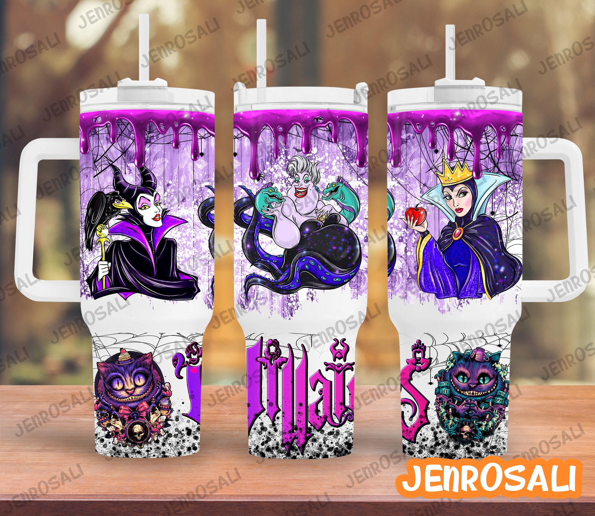 Disney Villains Cartoon Custom Stanley Cup 40 oz 30 oz Tumbler With HandleTVC2301877