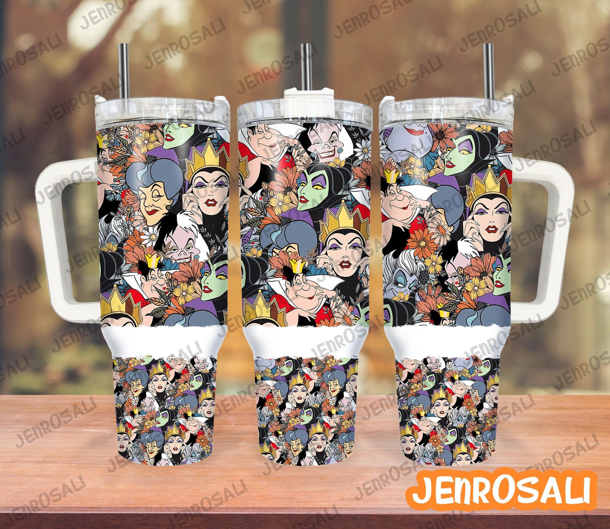 Disney Villains Cartoon Custom Stanley Cup 40 oz 30 oz Tumbler With HandleTVC2301879