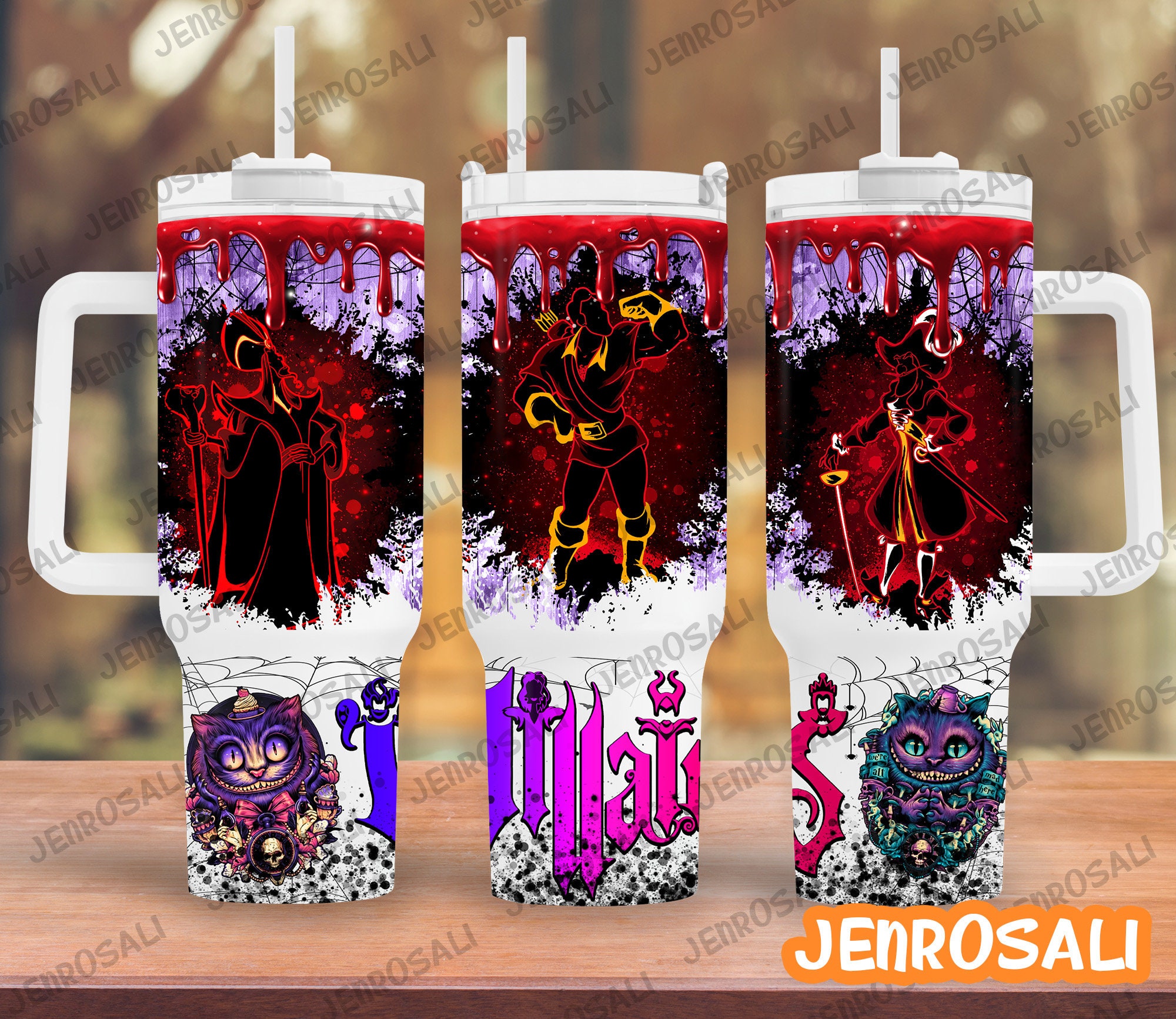 Disney Villains Cartoon Custom Stanley Cup 40 oz 30 oz Tumbler With HandleTVC2301879