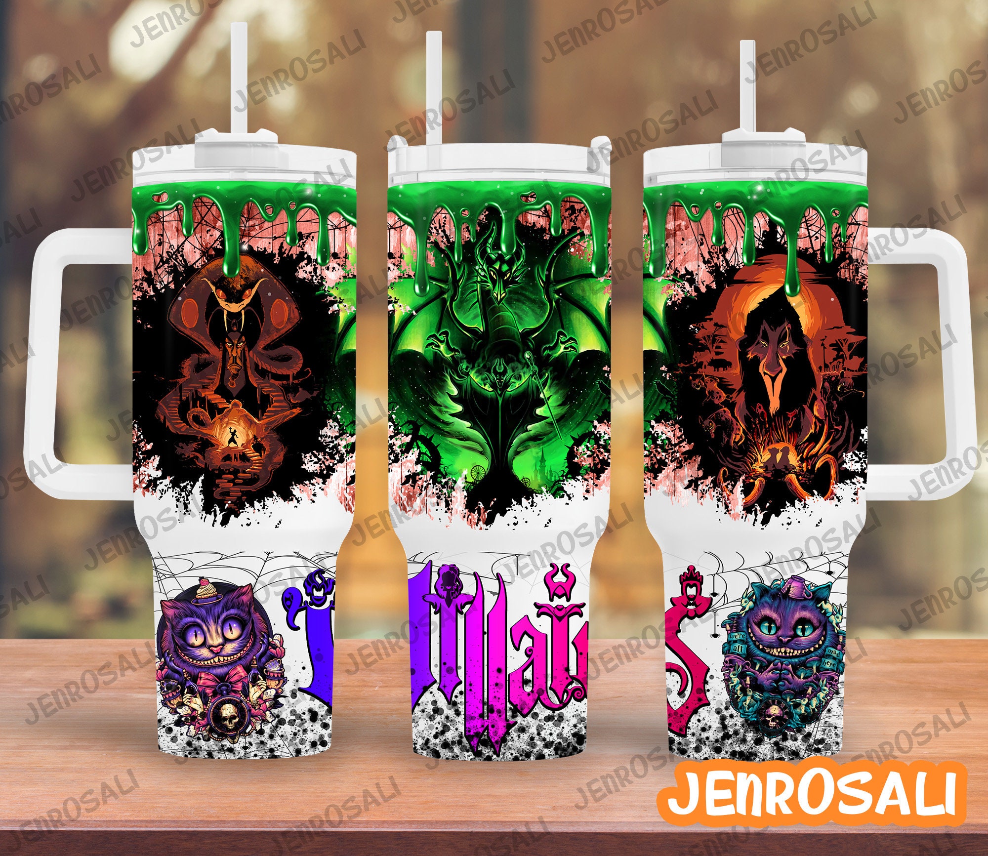 Disney Villains Cartoon Custom Stanley Cup 40 oz 30 oz Tumbler With HandleTVC2301884