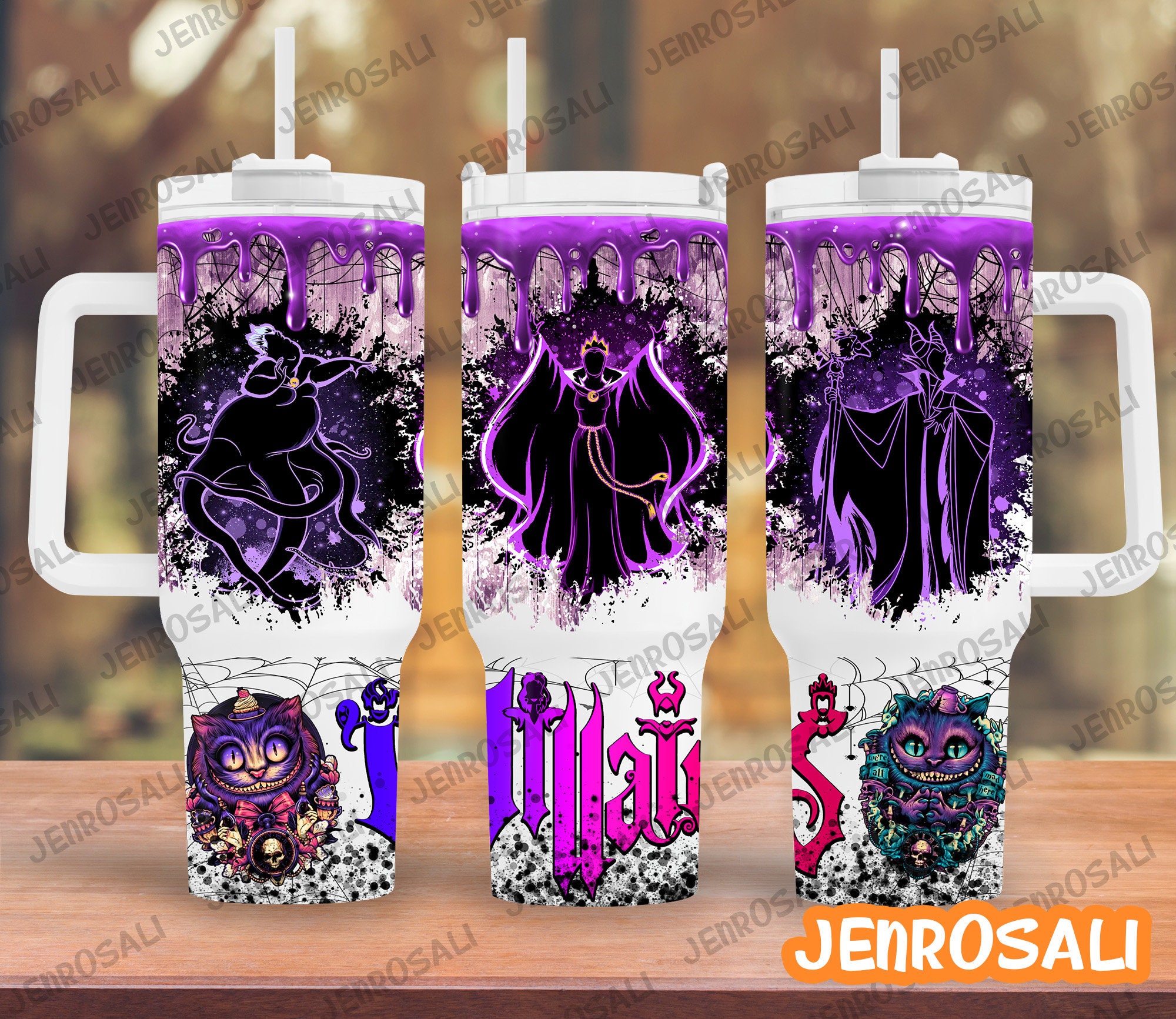 Disney Villains Cartoon Custom Stanley Cup 40 oz 30 oz Tumbler With HandleTVC2301884