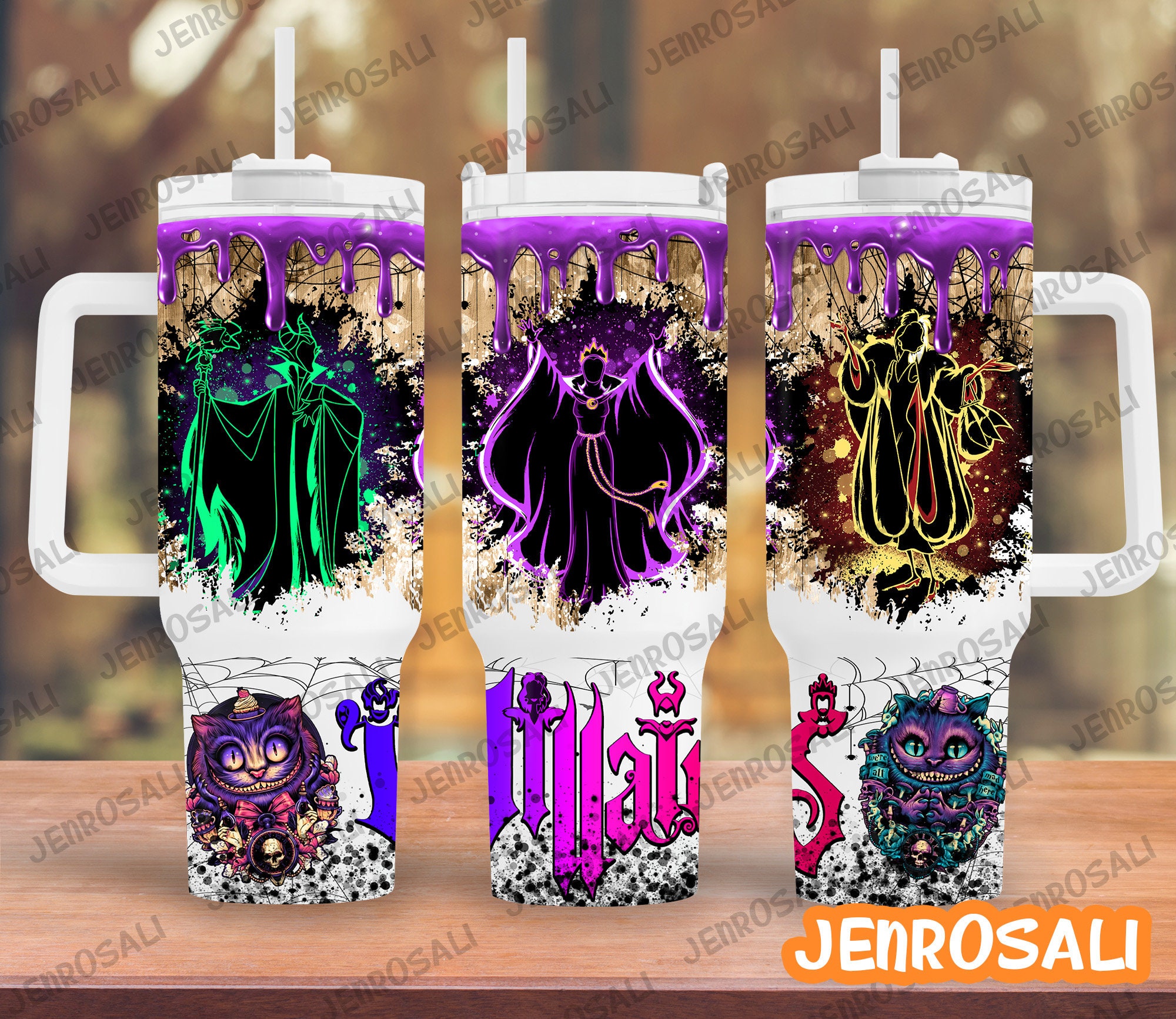 Disney Villains Cartoon Custom Stanley Cup 40 oz 30 oz Tumbler With HandleTVC2301885