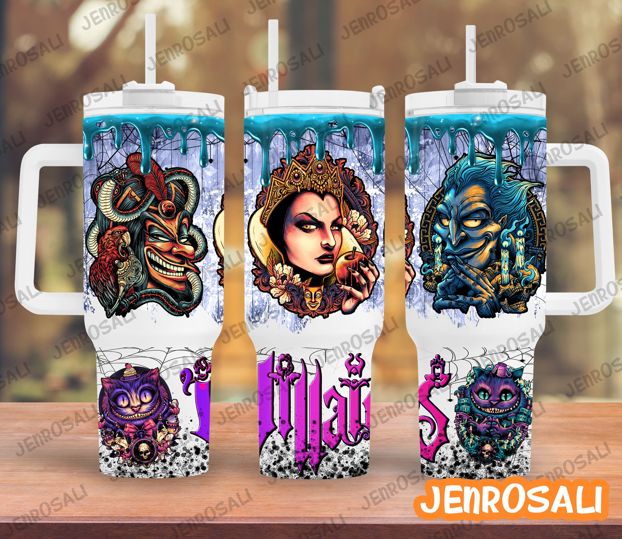 Disney Villains Cartoon Custom Stanley Cup 40 oz 30 oz Tumbler With HandleTVC2301885