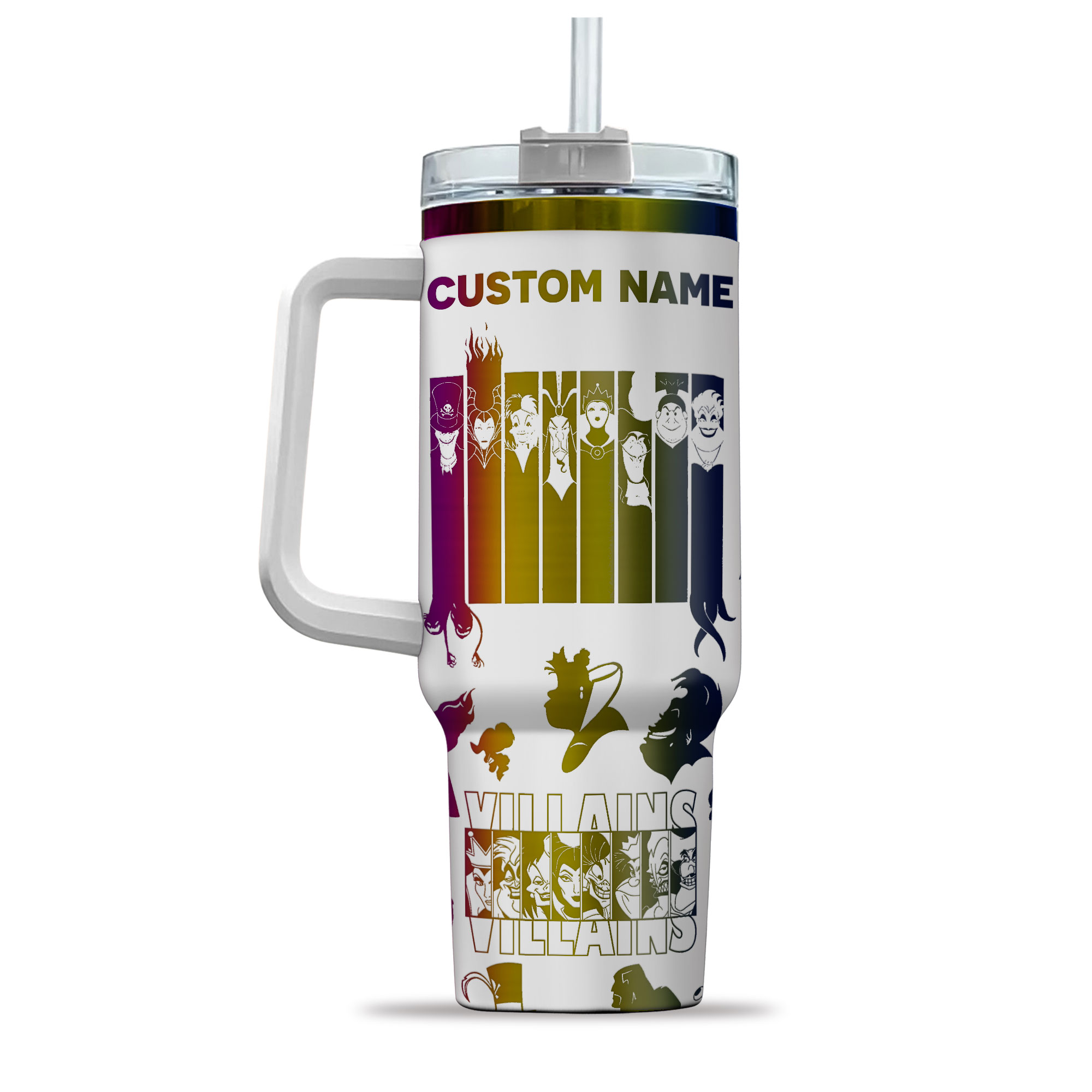 Disney Villains Cartoon Custom Stanley Cup 40 oz 30 oz Tumbler With HandleTVC230192 - Image 3