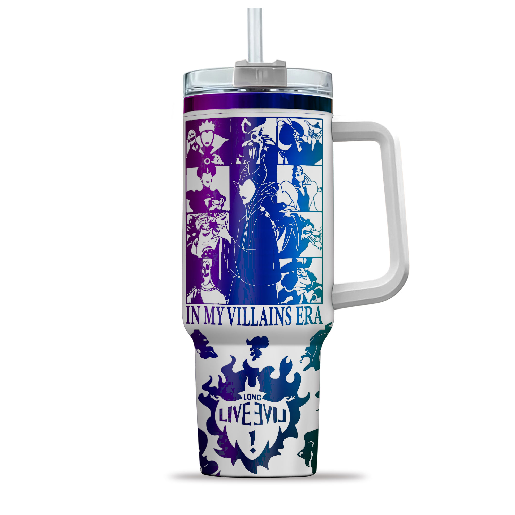 Disney Villains Cartoon Custom Stanley Cup 40 oz 30 oz Tumbler With HandleTVC230192 - Image 2