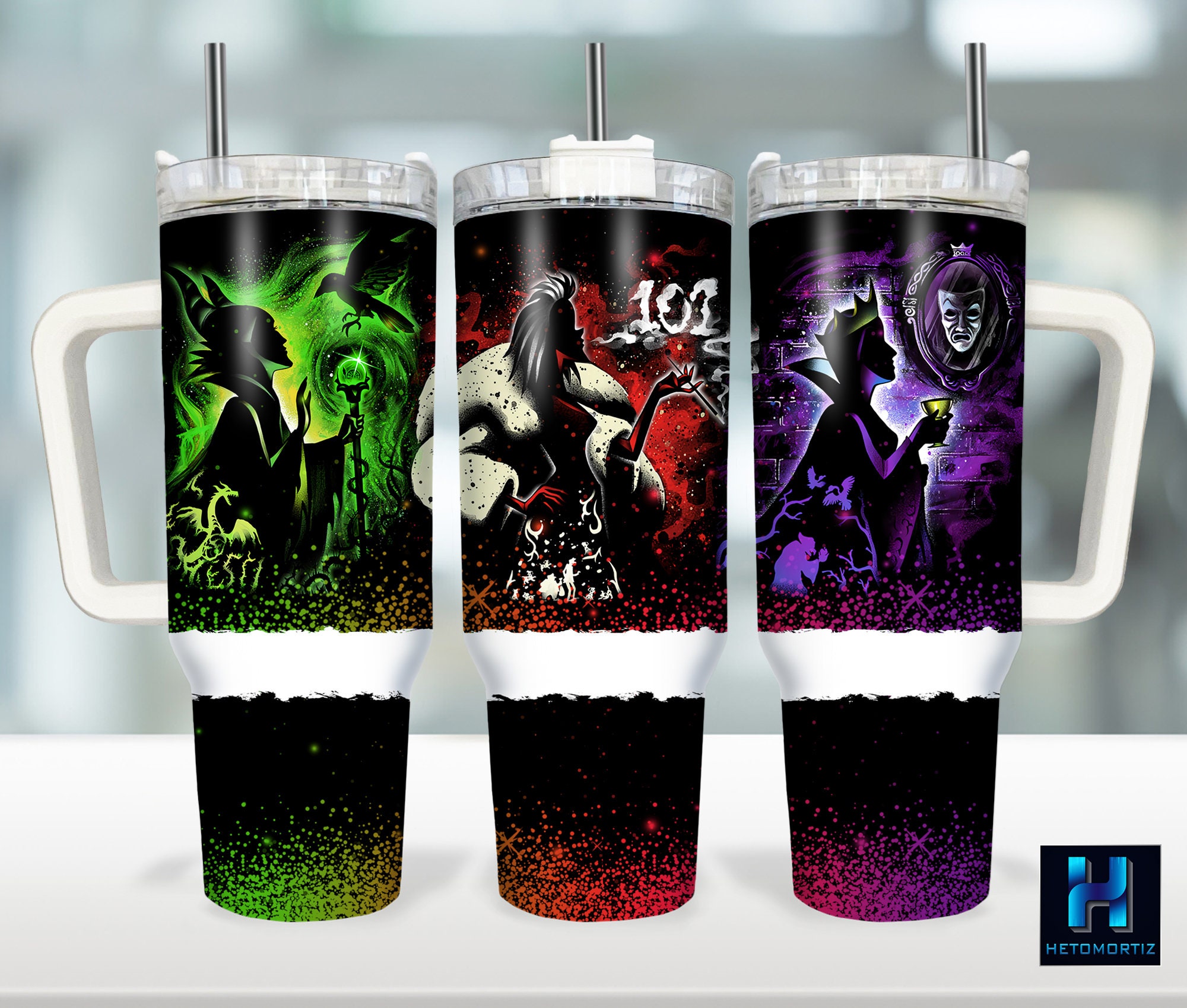 Disney Villains Cartoon Custom Stanley Cup 40 oz 30 oz Tumbler With HandleTVC2301966