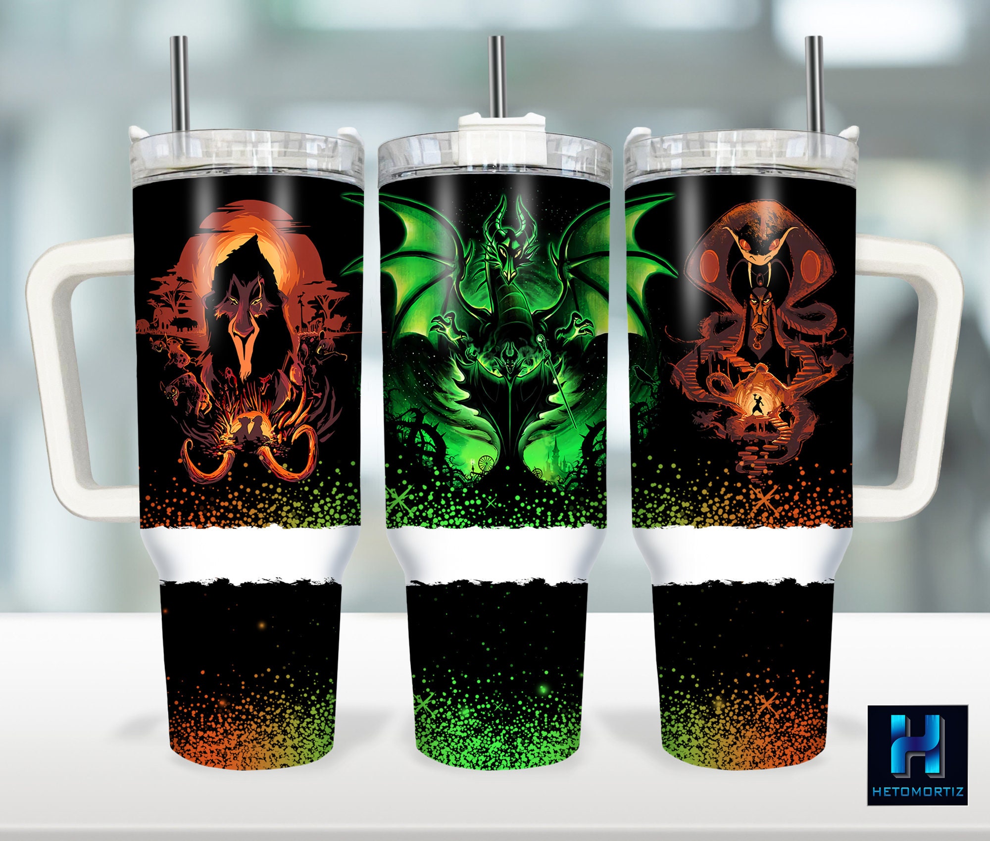 Disney Villains Cartoon Custom Stanley Cup 40 oz 30 oz Tumbler With HandleTVC2301968