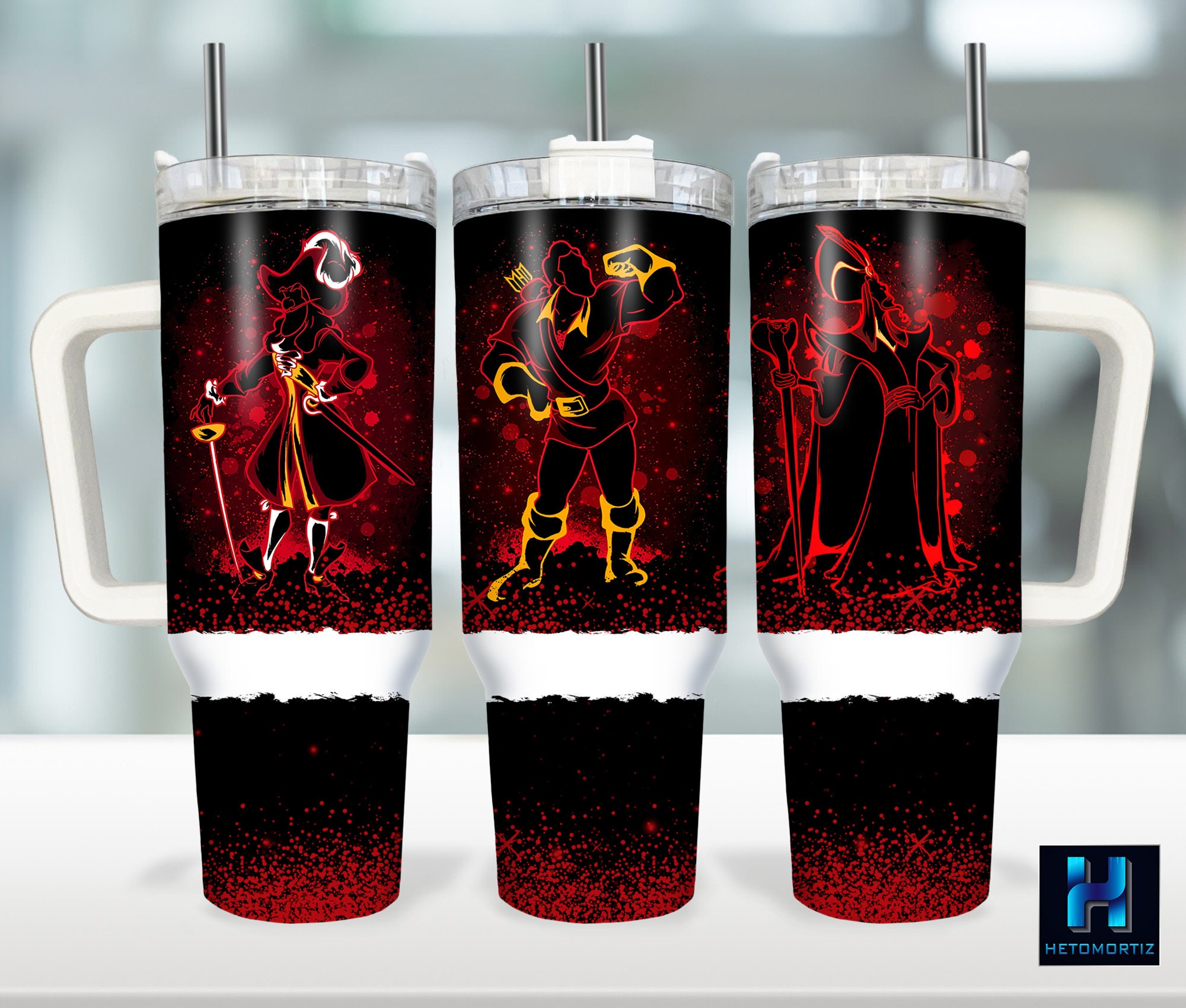 Disney Villains Cartoon Custom Stanley Cup 40 oz 30 oz Tumbler With HandleTVC2301968