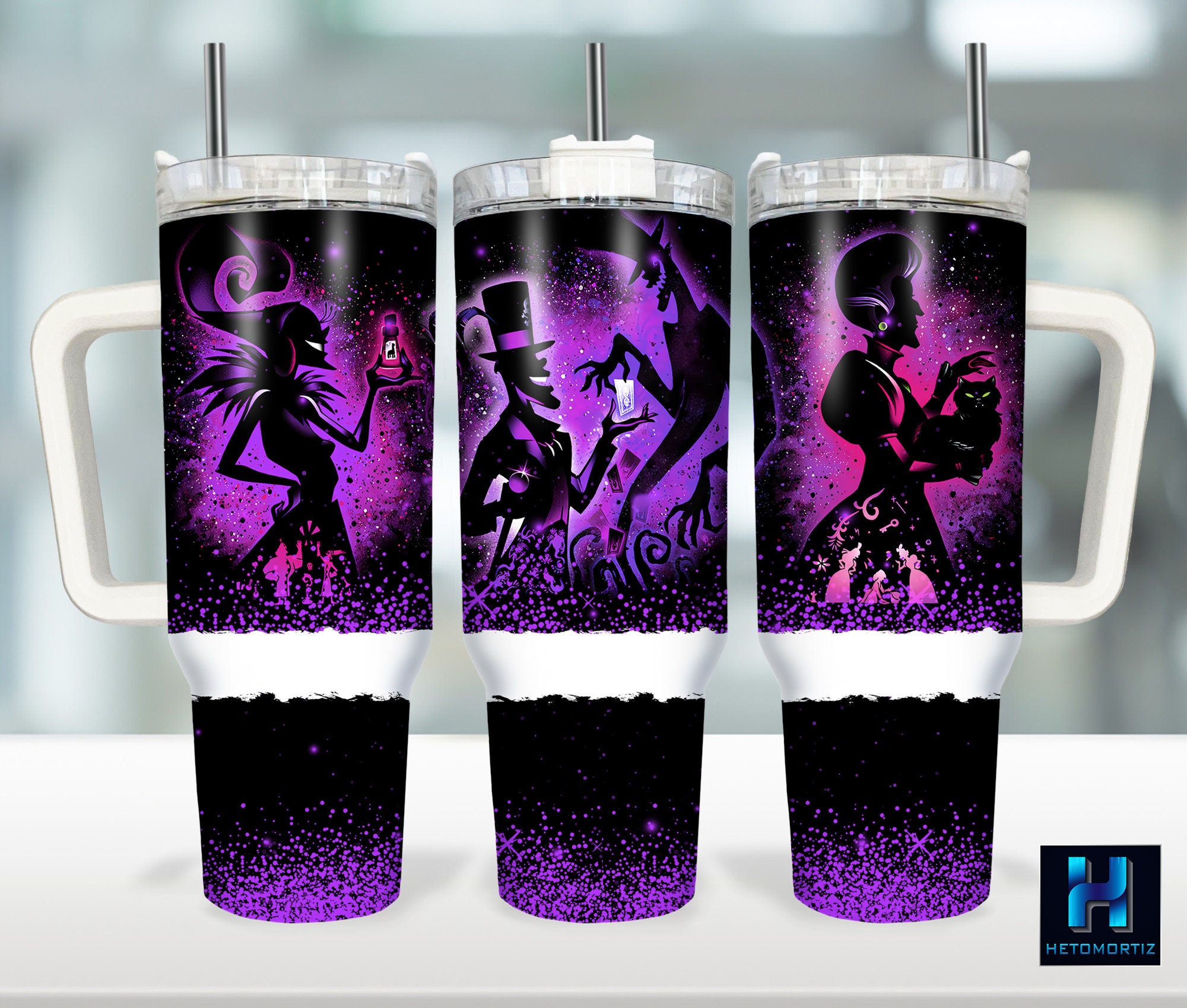 Disney Villains Cartoon Custom Stanley Cup 40 oz 30 oz Tumbler With HandleTVC2301969