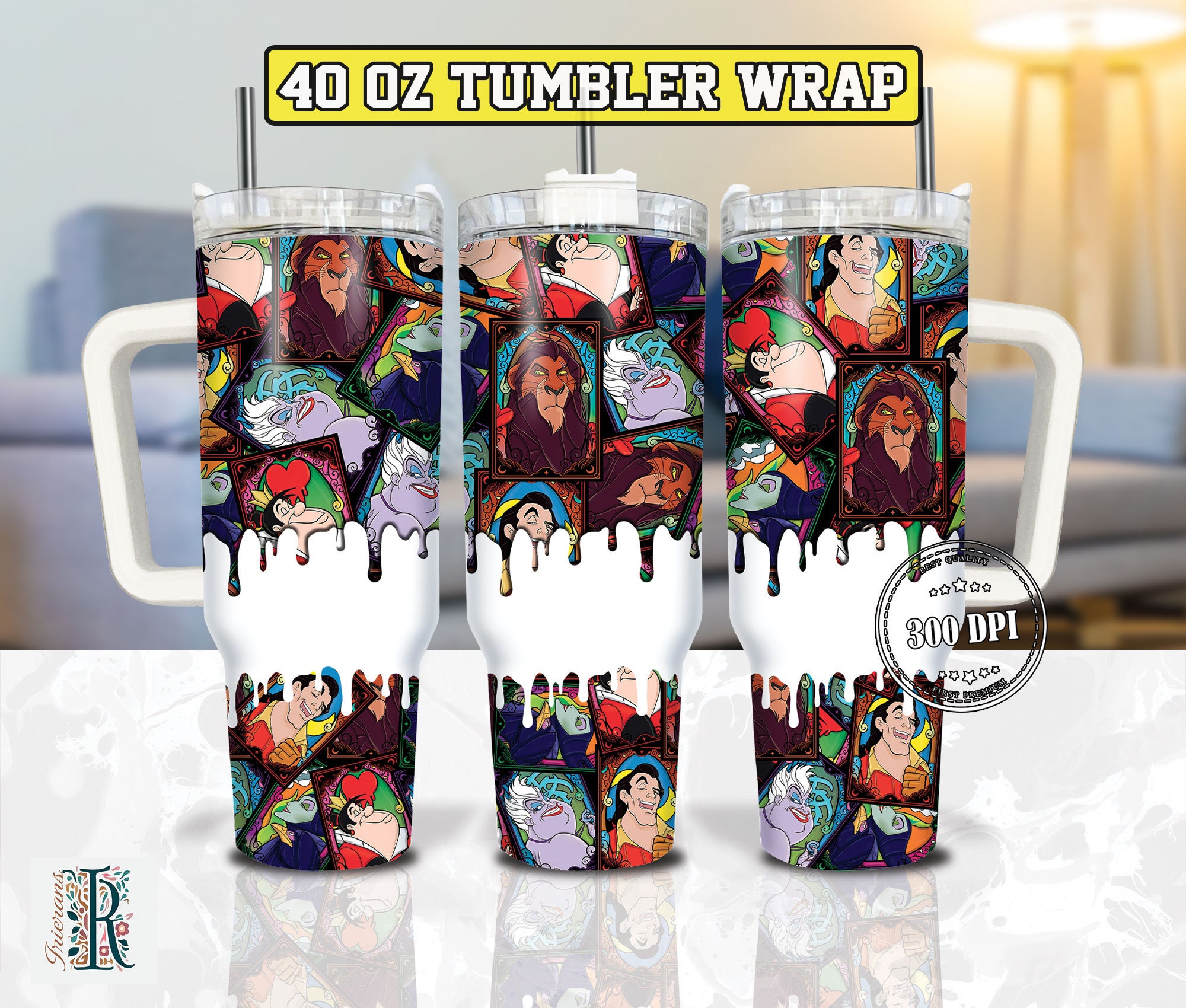 Disney Villains Cartoon Custom Stanley Cup 40 oz 30 oz Tumbler With HandleTVC2301974