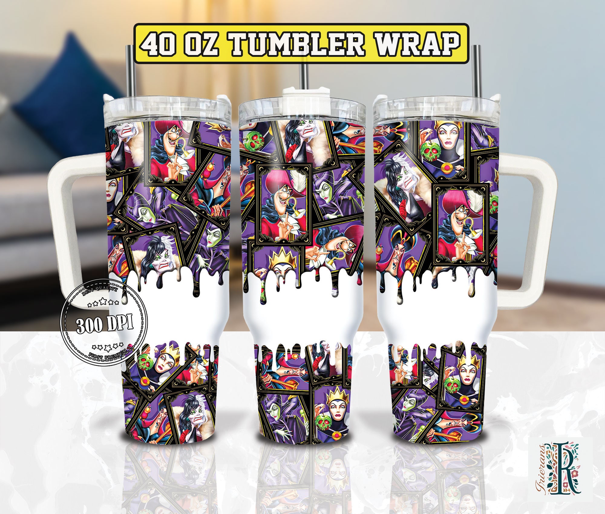 Disney Villains Cartoon Custom Stanley Cup 40 oz 30 oz Tumbler With HandleTVC2301974