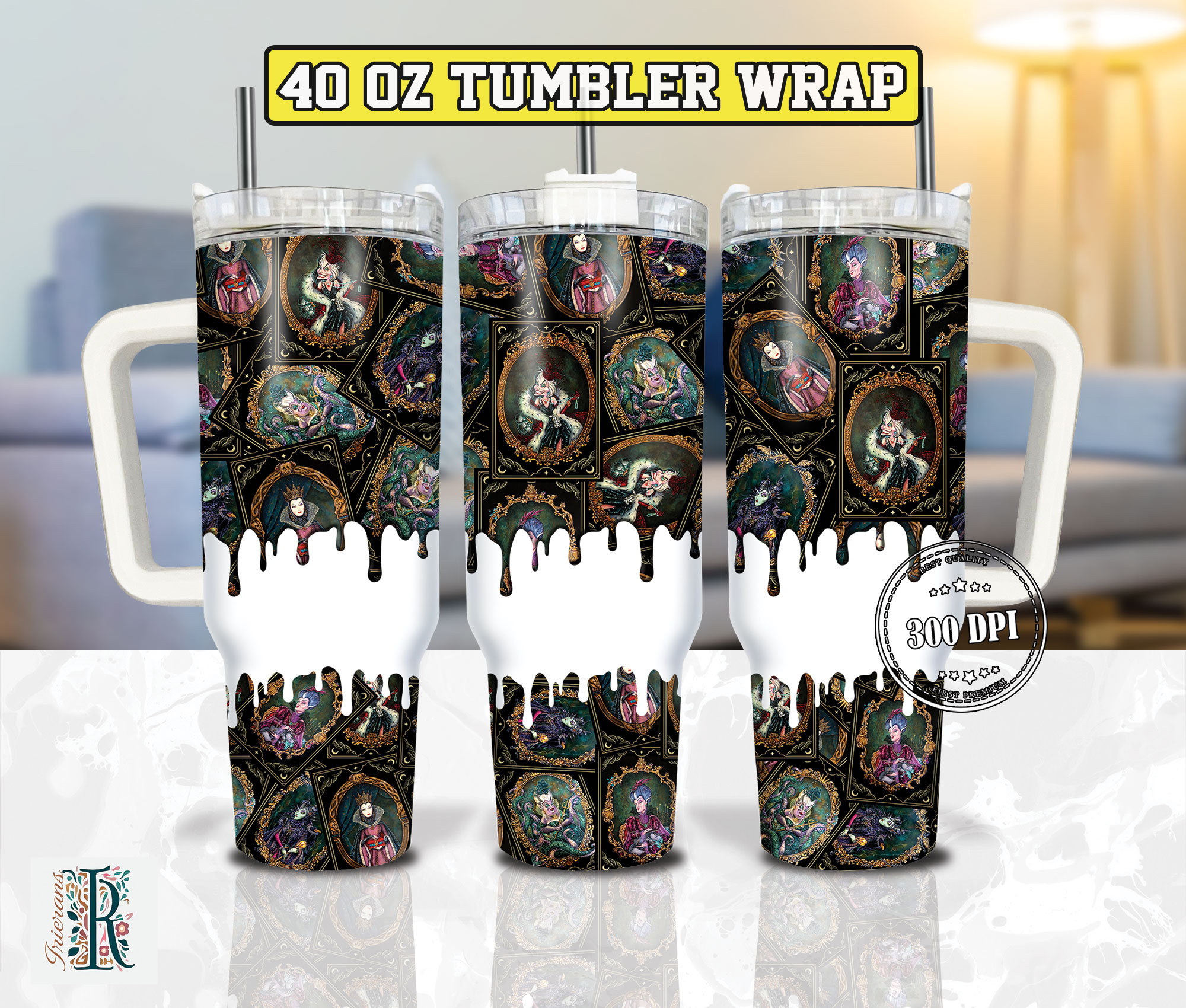 Disney Villains Cartoon Custom Stanley Cup 40 oz 30 oz Tumbler With HandleTVC2301974